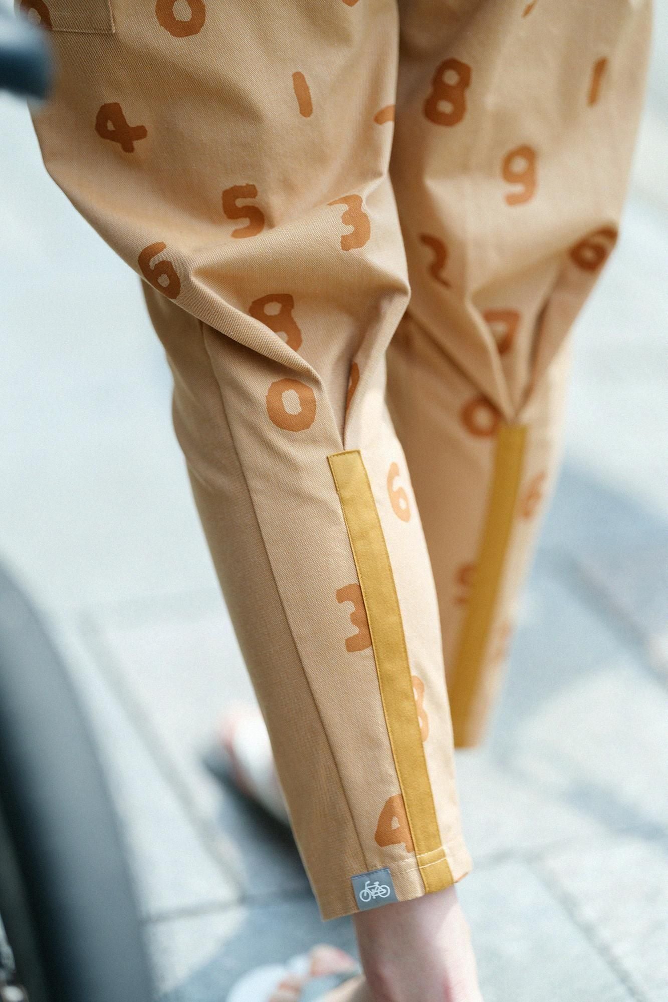 Cotton X Coolmax (R) BIKE 조드푸르 팬츠/살구 xSO-SU-U