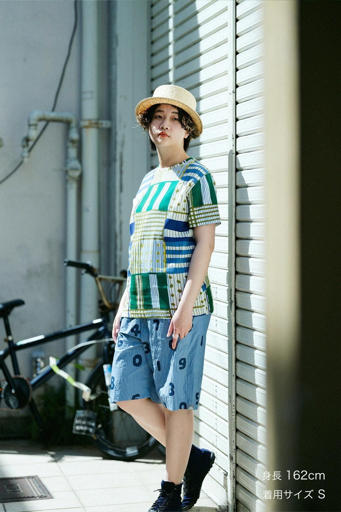 Takashima chiku 40/40短袖T恤/分层(Kasane)