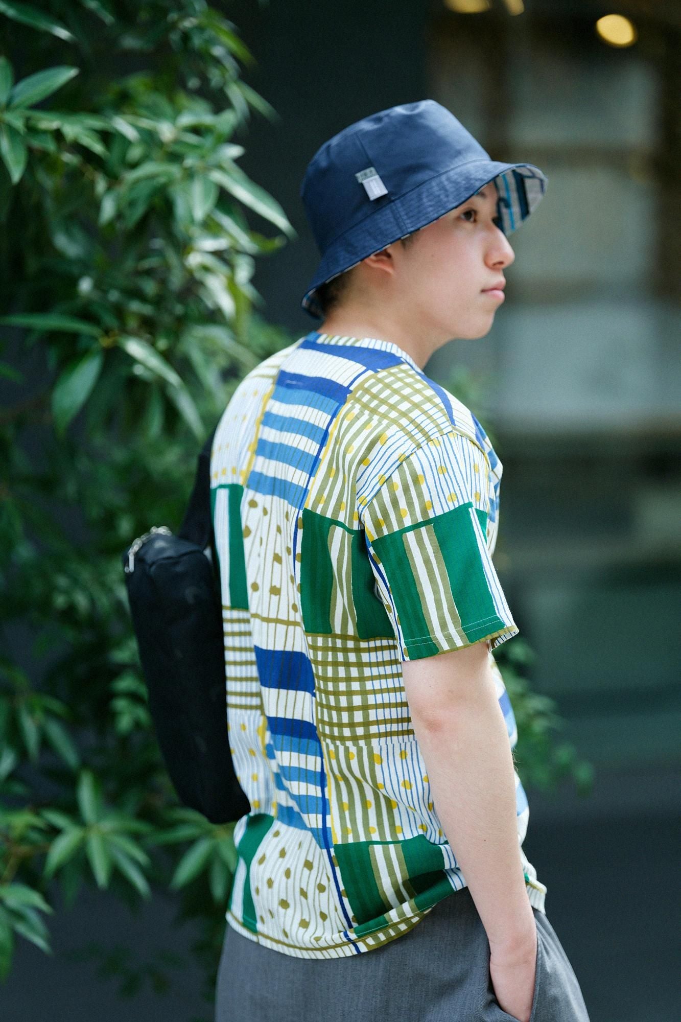 Takashima chiku 40/40短袖T恤/分层(Kasane)