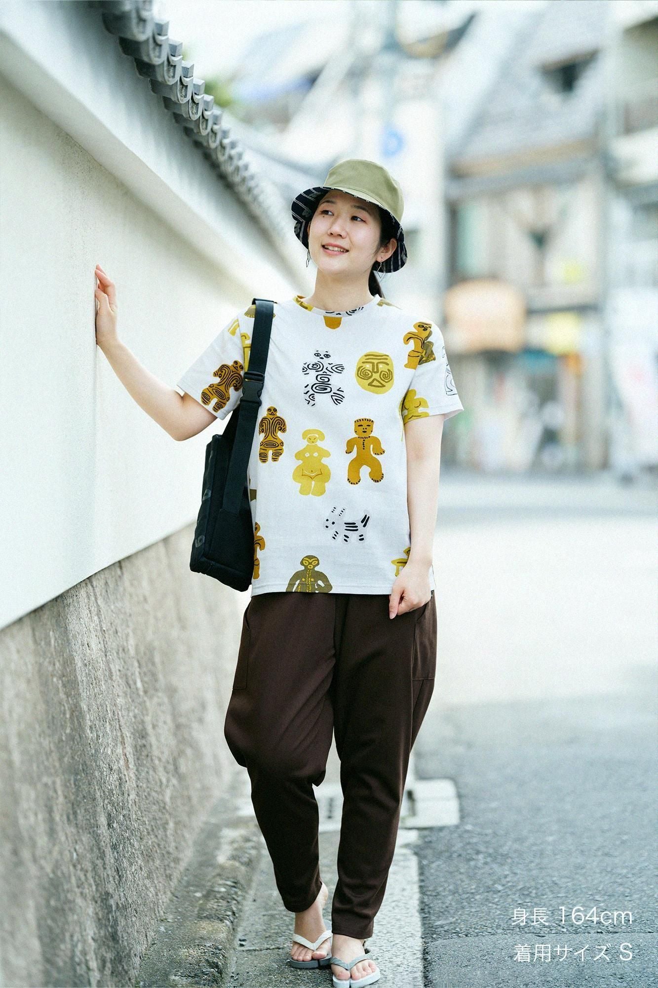 Chizimi Cotton 40/40 Short Sleeve T-shirt / Clay Figure