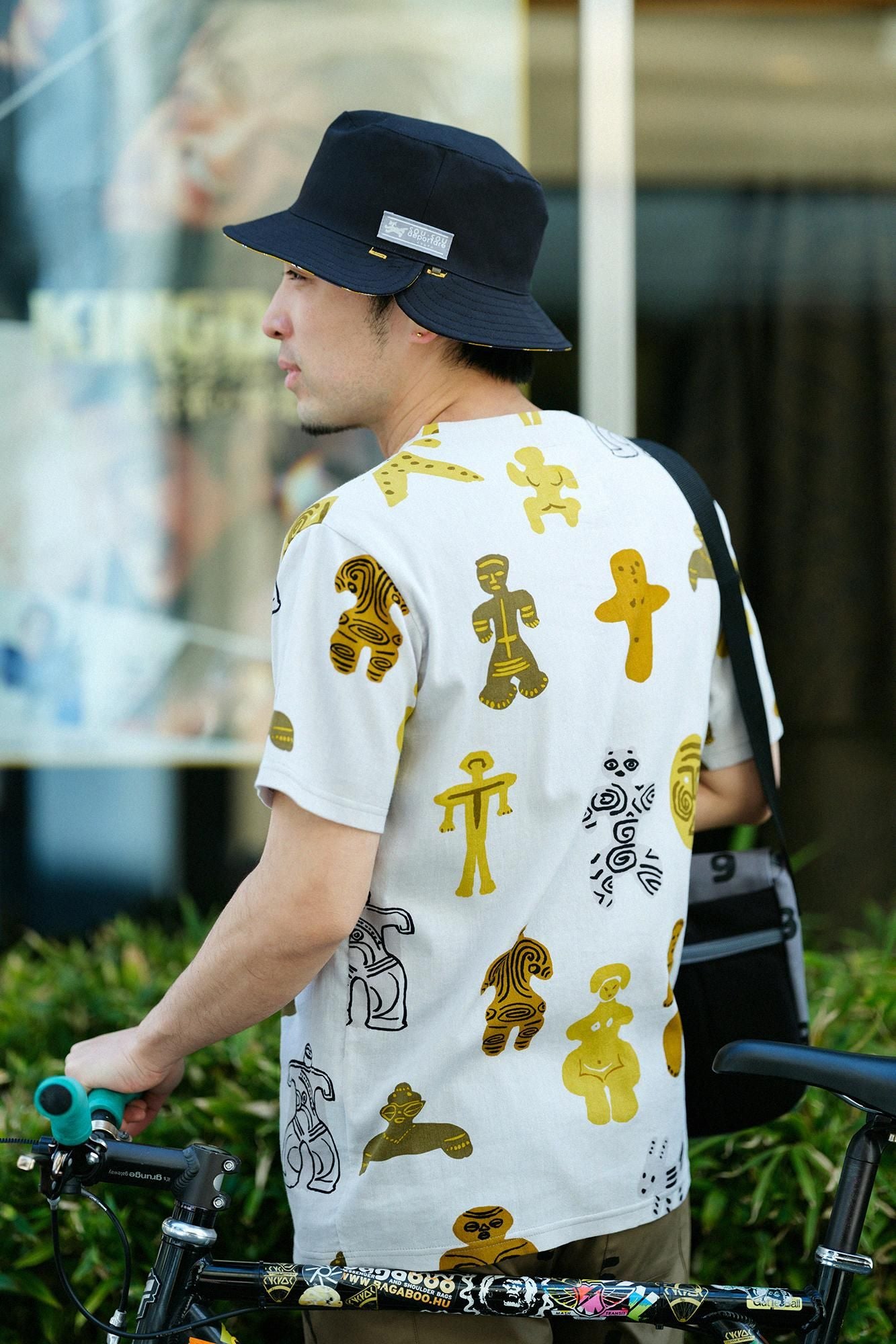 Chizimi Cotton 40/40 Short Sleeve T-shirt / Clay Figure