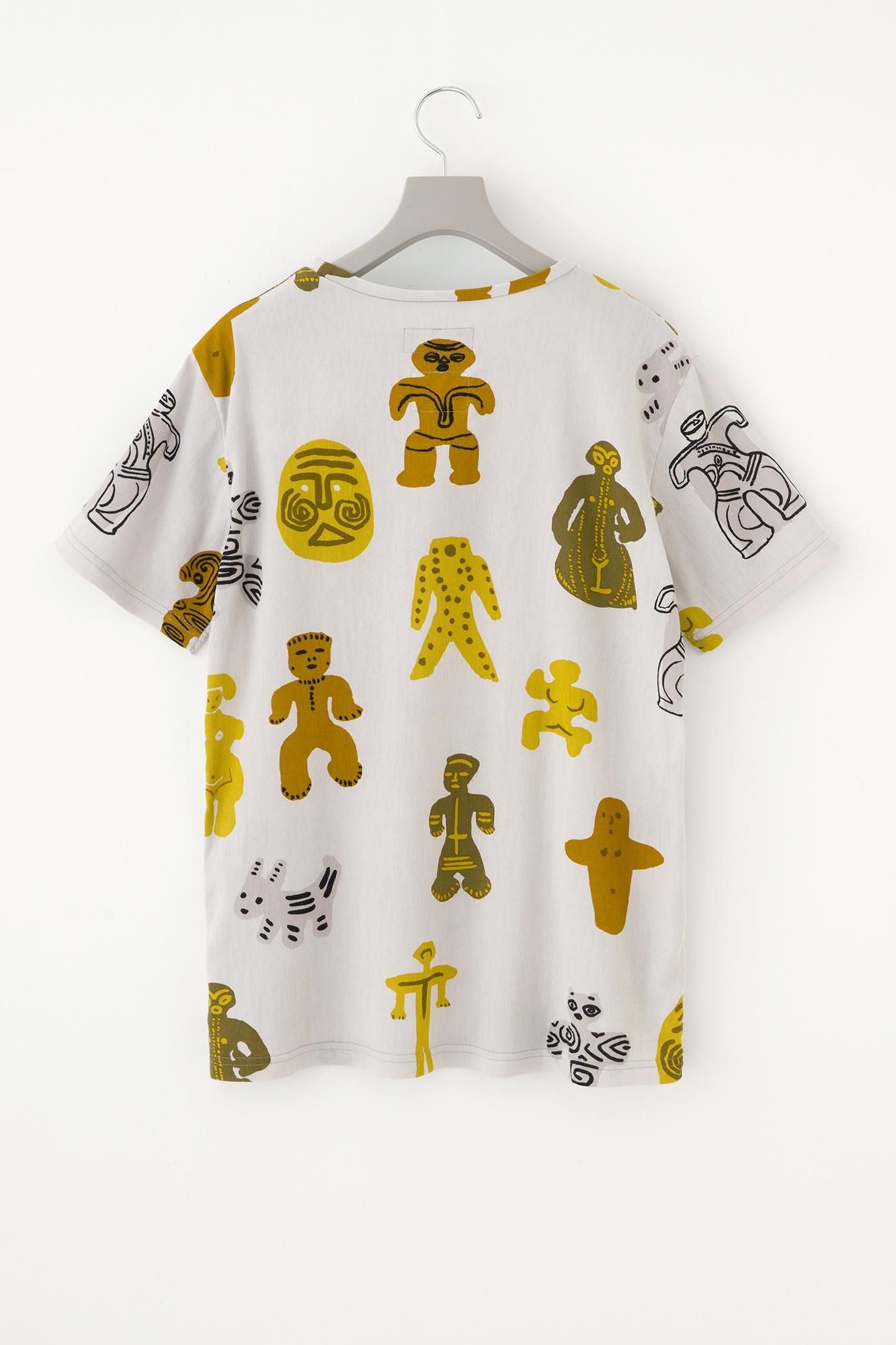 Chizimi Cotton 40/40 Short Sleeve T-shirt / Clay Figure