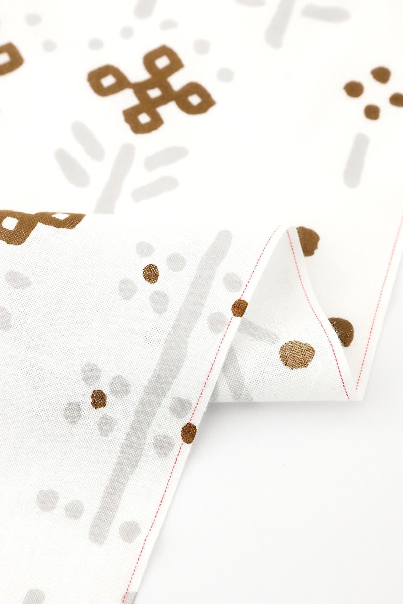 伊勢木綿 textile手ぬぐい(ひめ丈)/楚々(そそ)