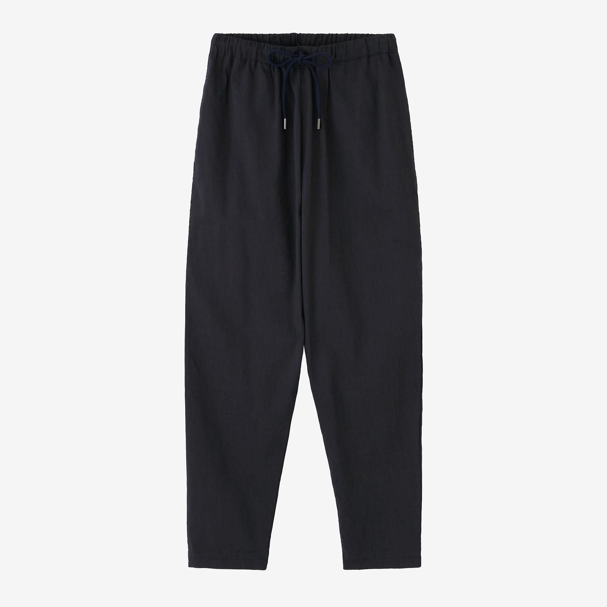 ISSOU アプローチ 07 net限定】ストレッチ リネンレーヨン イージーテーパードパンツ