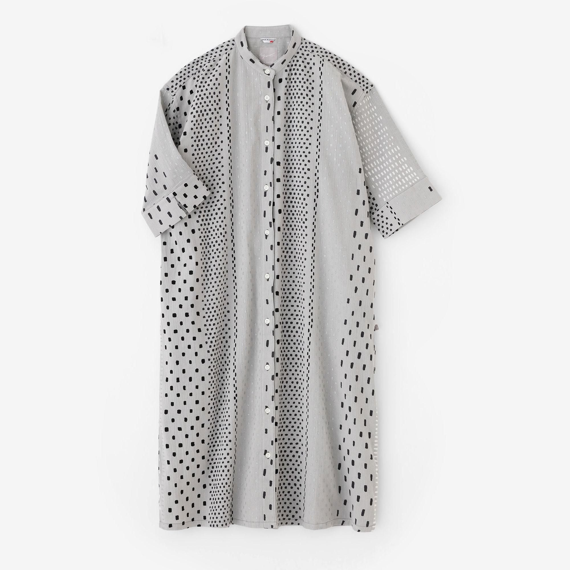 타카시마치지미 20/20 그란 셔츠 원피스 6/4 슬리브/아라레지마