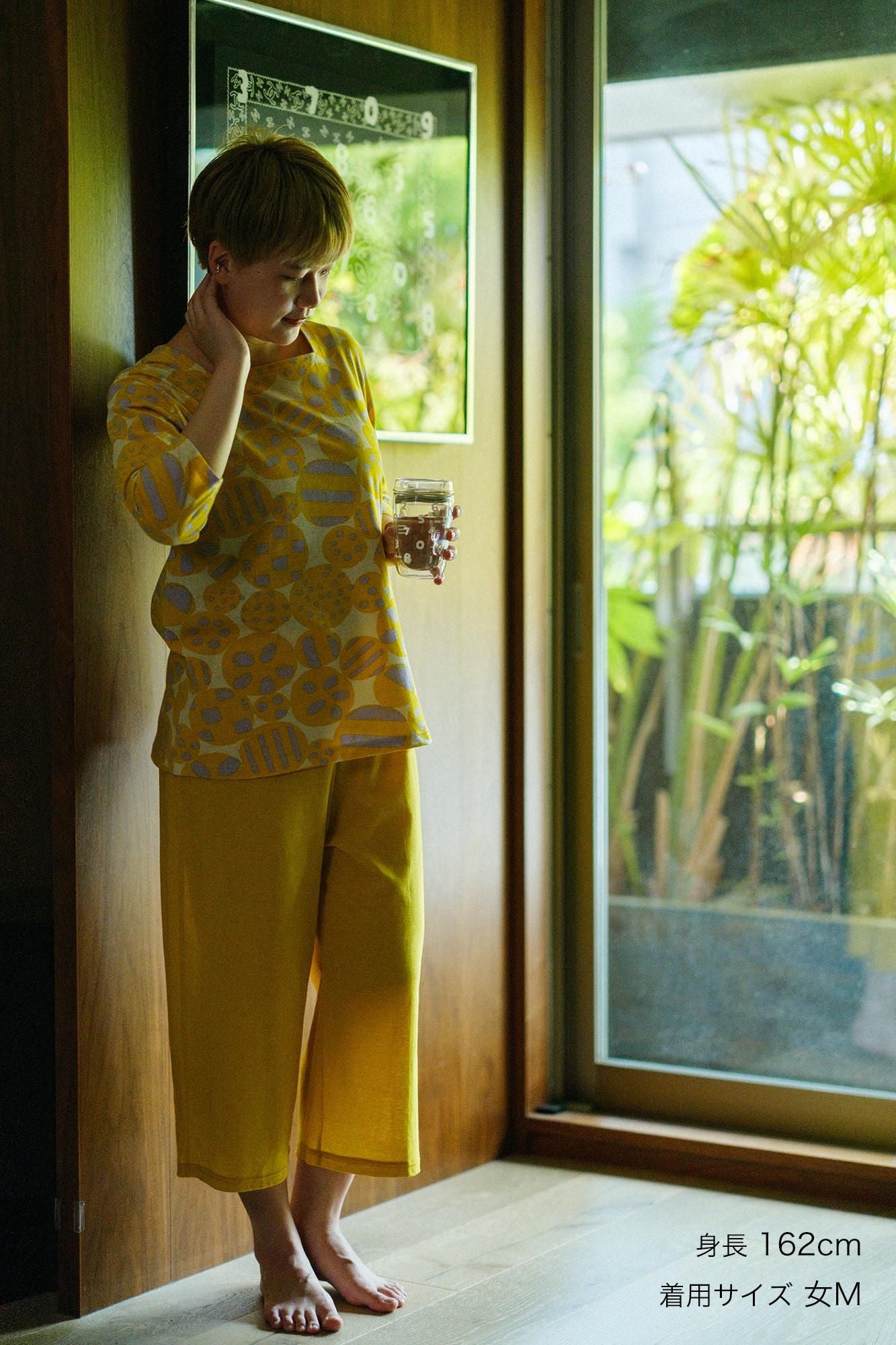 【net limited】SOU・SOU×Wacoal Kan GIBAO Set / Spring Buds Kiki