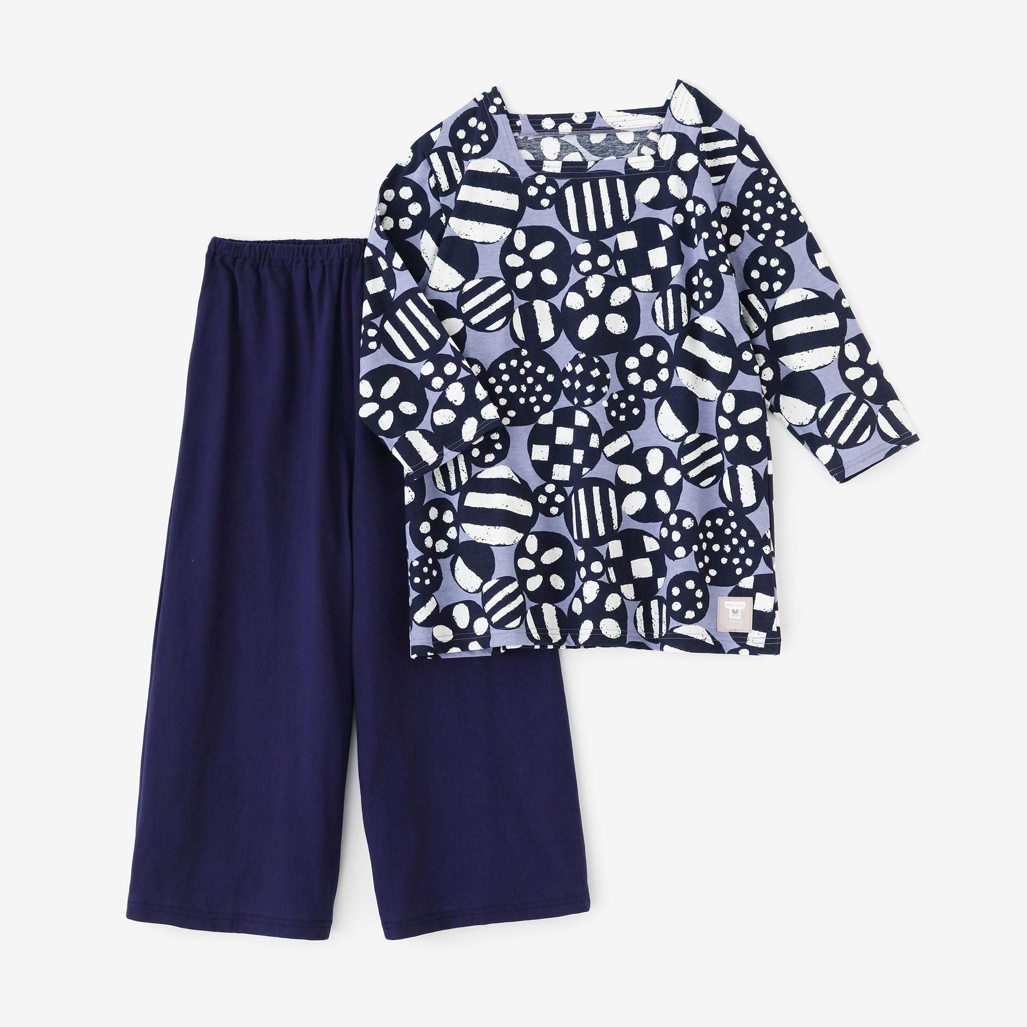 【Online】SOU・SOU×Wacoal Kan GIBAO Set/Spring Buds Deep(Snowing)