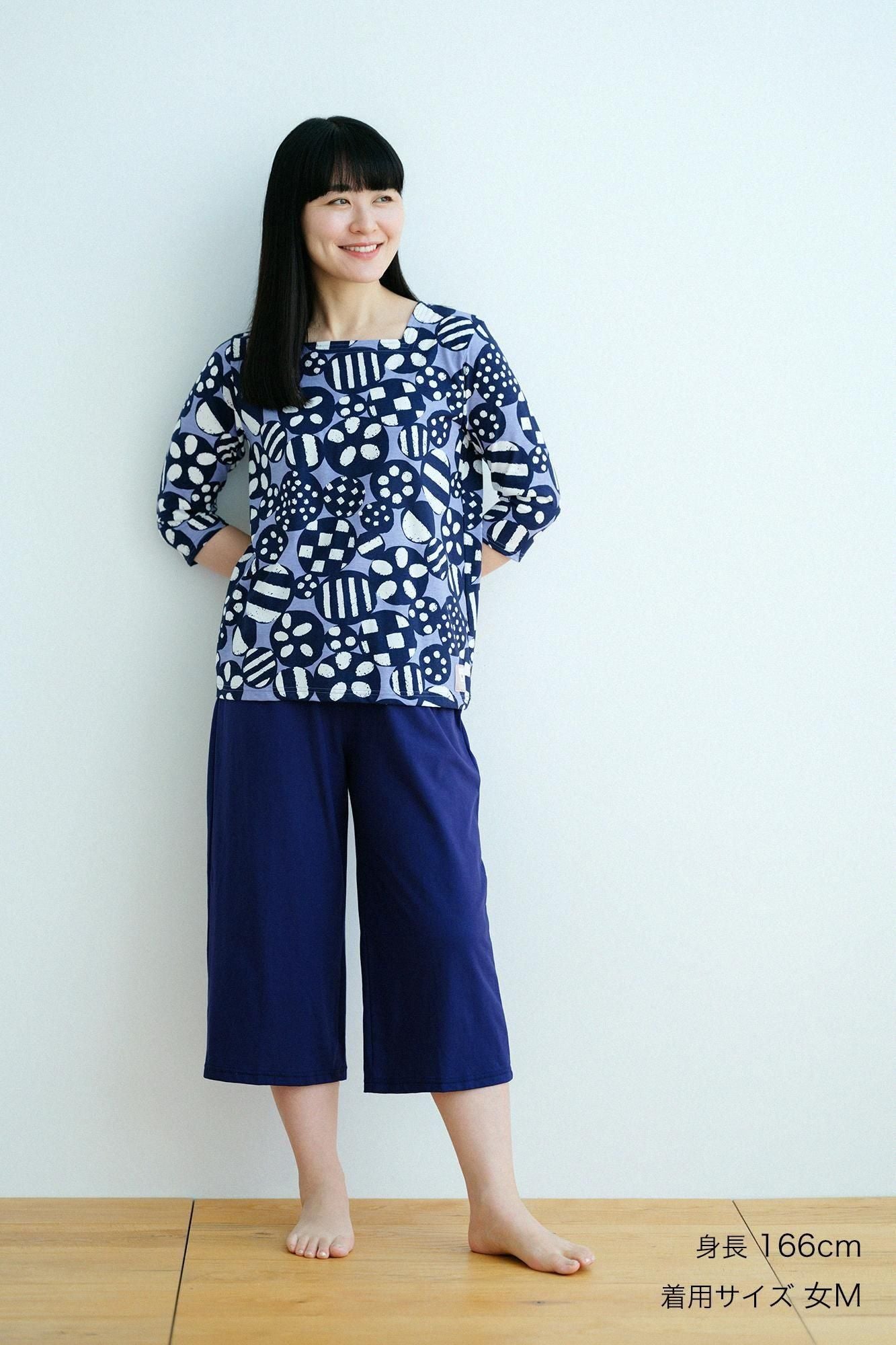 【Online】SOU・SOU×Wacoal Kan GIBAO Set/Spring Buds Deep(Snowing)