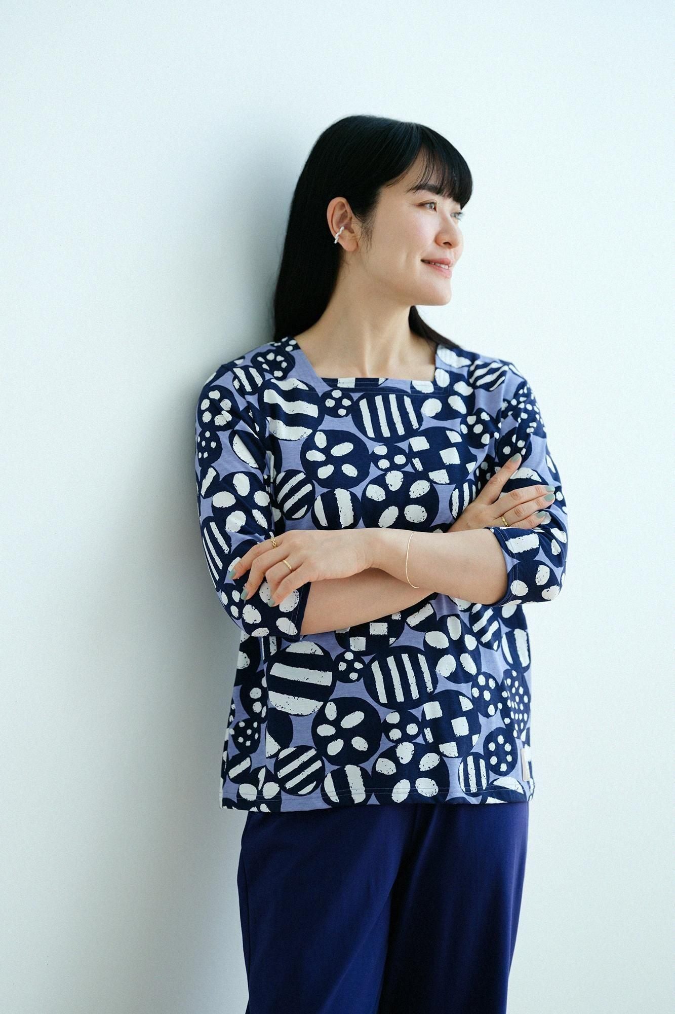 【Online】SOU・SOU×Wacoal Kan GIBAO Set/Spring Buds Deep(Snowing)