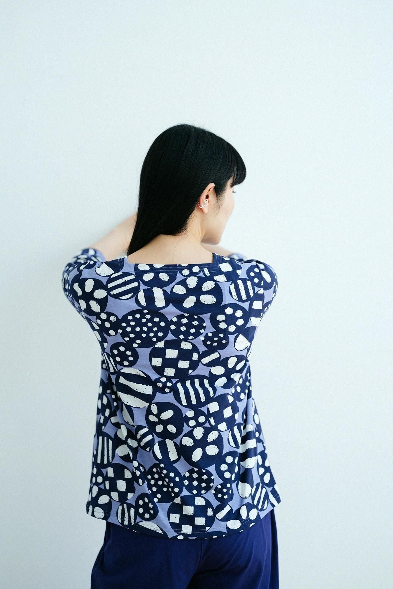 【Online】SOU・SOU×Wacoal Kan GIBAO Set/Spring Buds Deep(Snowing)