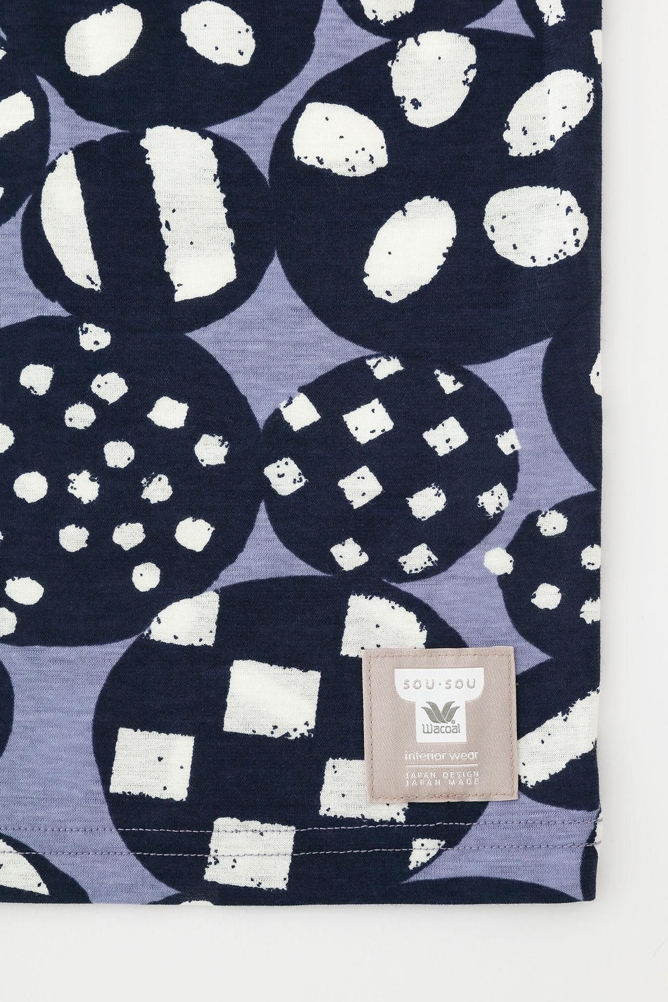 【Online】SOU・SOU×Wacoal Kan GIBAO Set/Spring Buds Deep(Snowing)