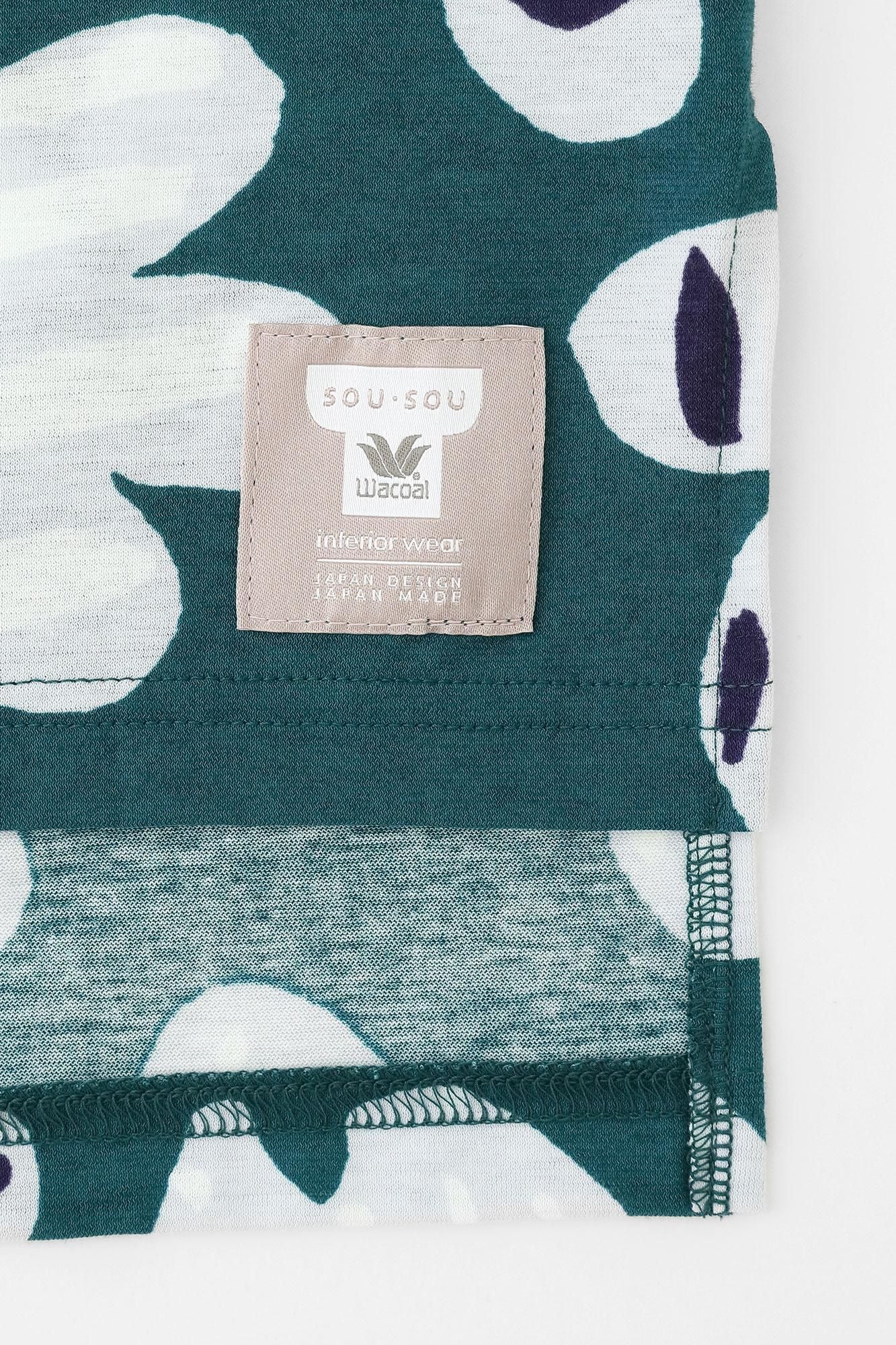 【官網限定】SOU・SOU×華歌爾寬貫頭衣下裝 /綻放灰藍色