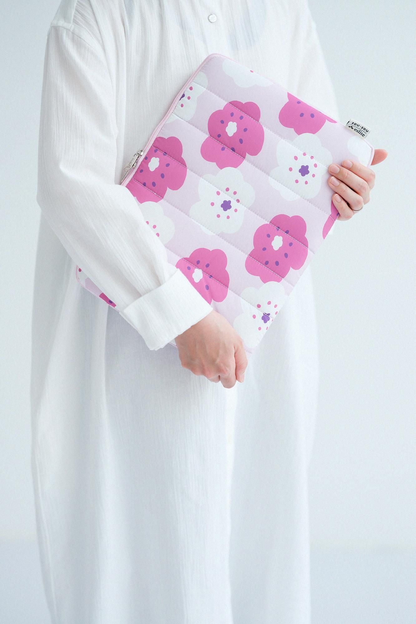 SOU・SOU×Eslite书店PC袋/微笑粉红色