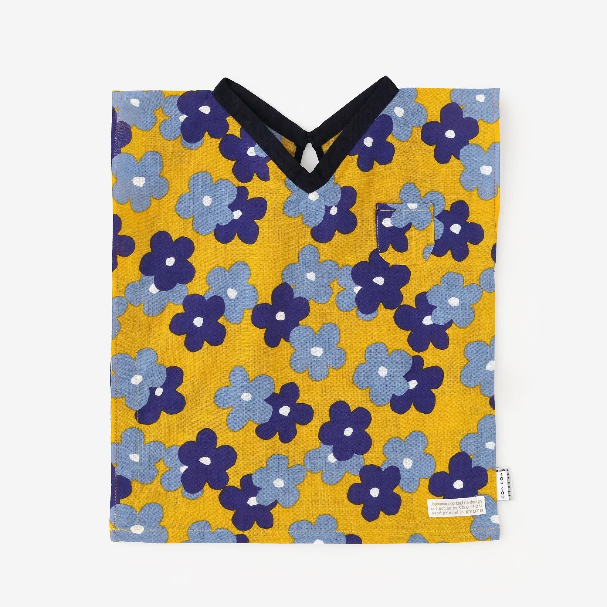 ●伊勢木棉方形上衣/疊花 小