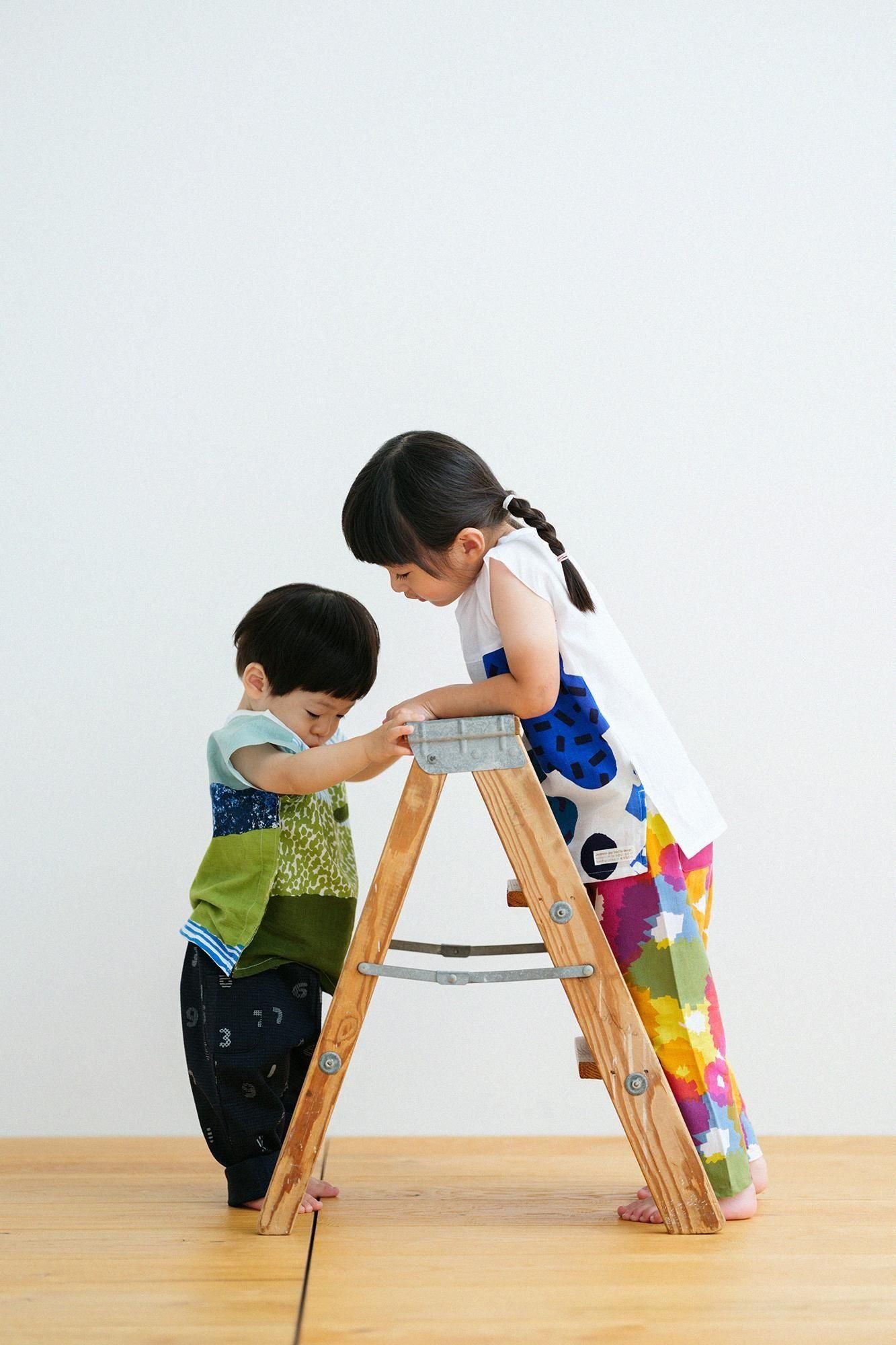 ●伊勢木棉 方形上衣 大/金平糖