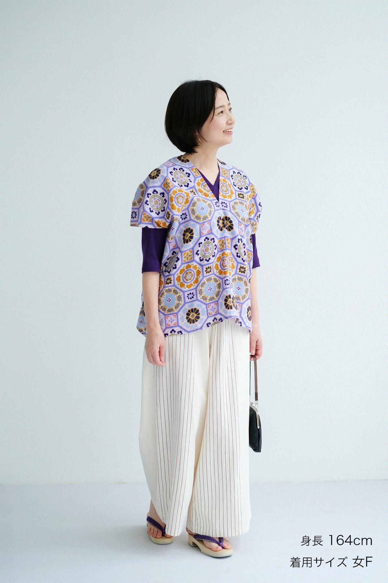 이세모멘 분 사각형옷 후타츠미/카레이 레드 등비병 (Beni Fujiiro)