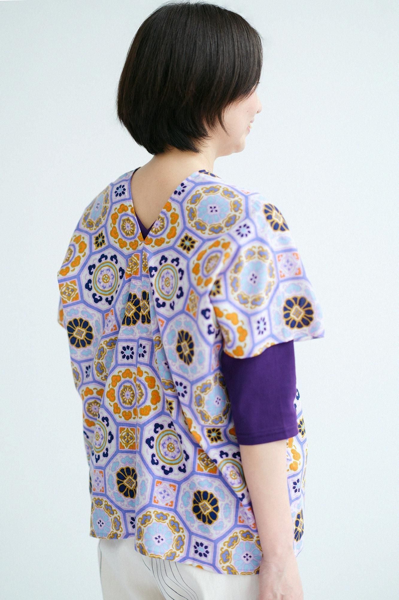 이세모멘 분 사각형옷 후타츠미/카레이 레드 등비병 (Beni Fujiiro)