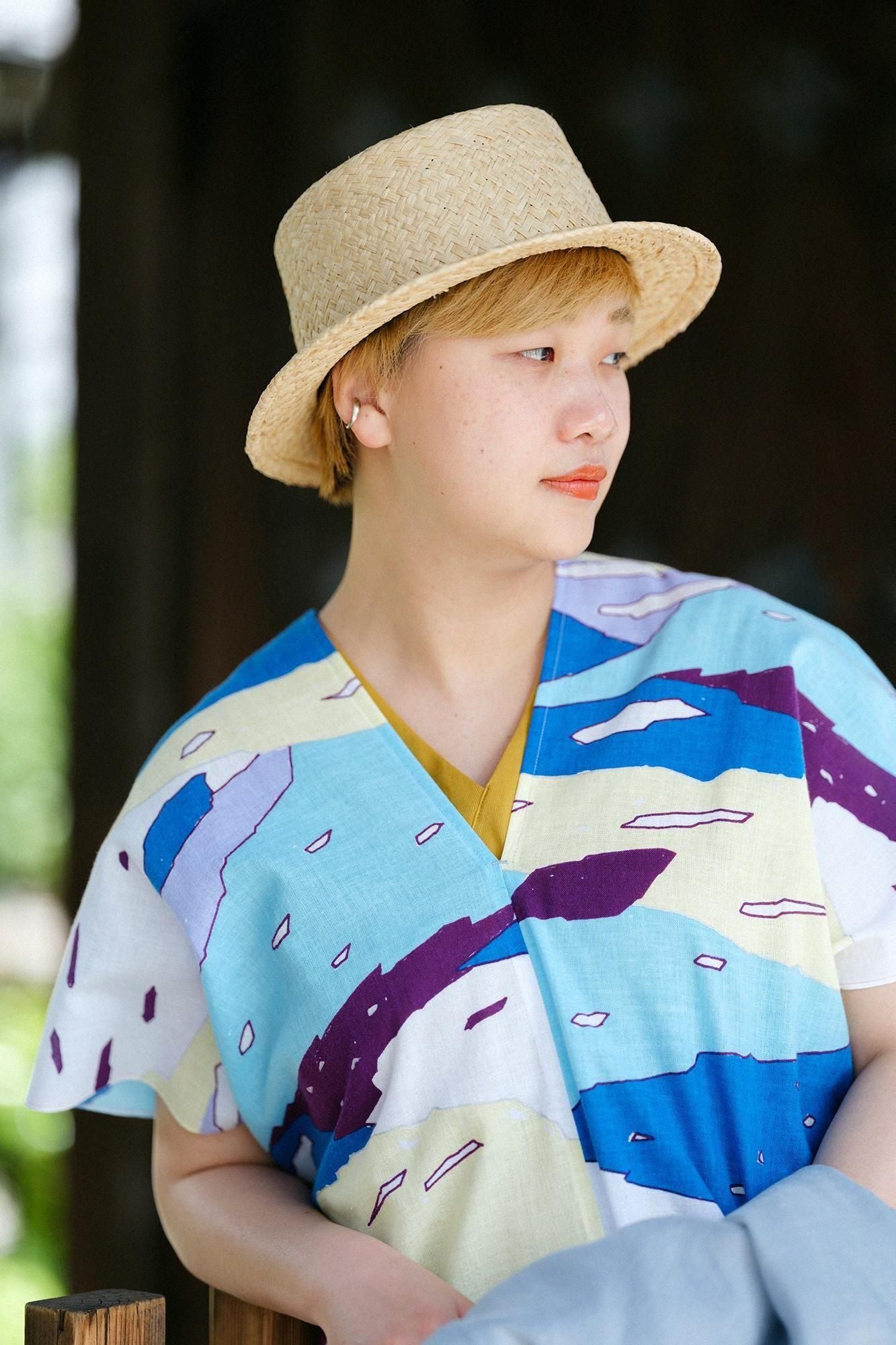 Isemomen Cotton Bun Square Top Split Joint / Streams Covered with Thick Ice