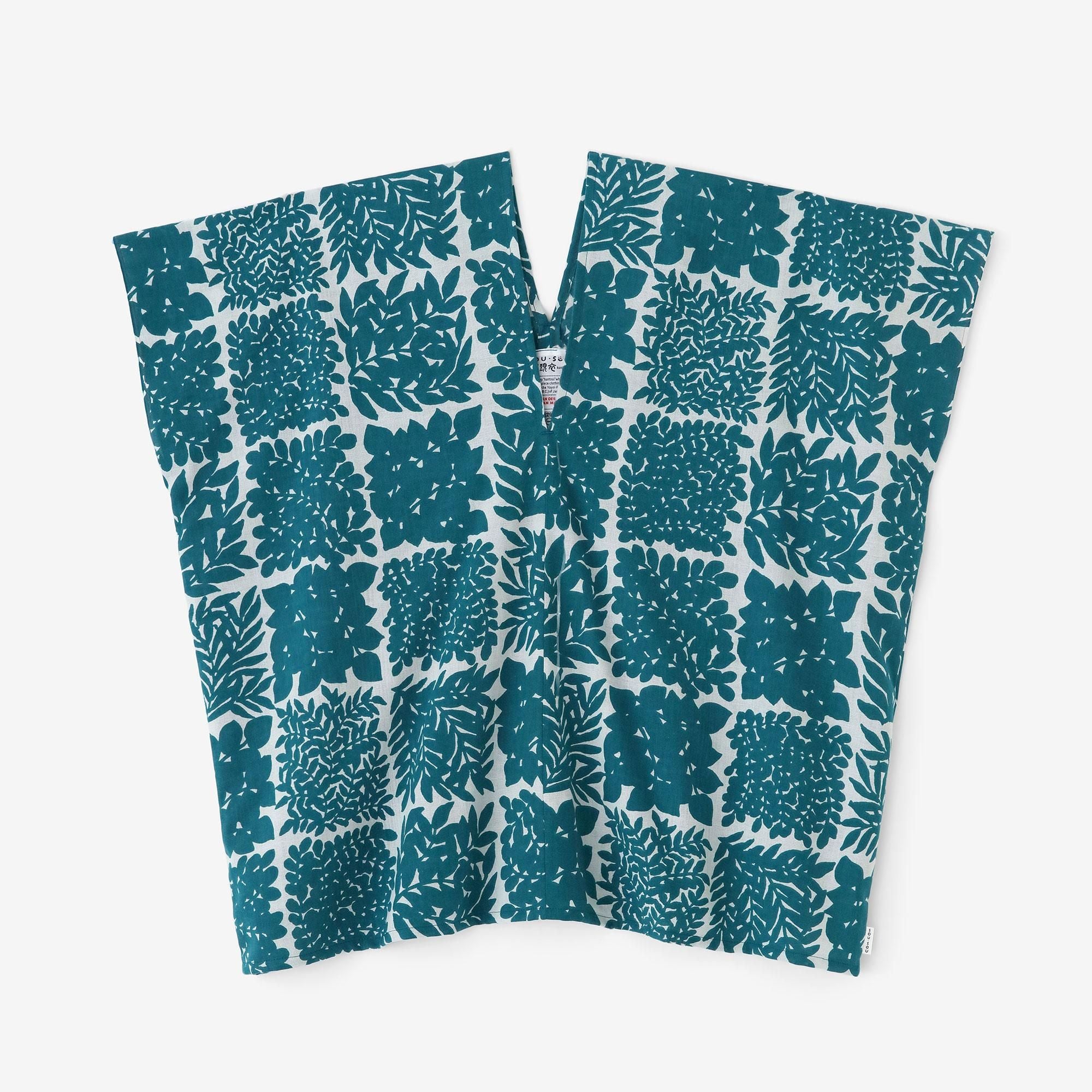 伊勢木棉 文 方形上衣 拼接/花市松