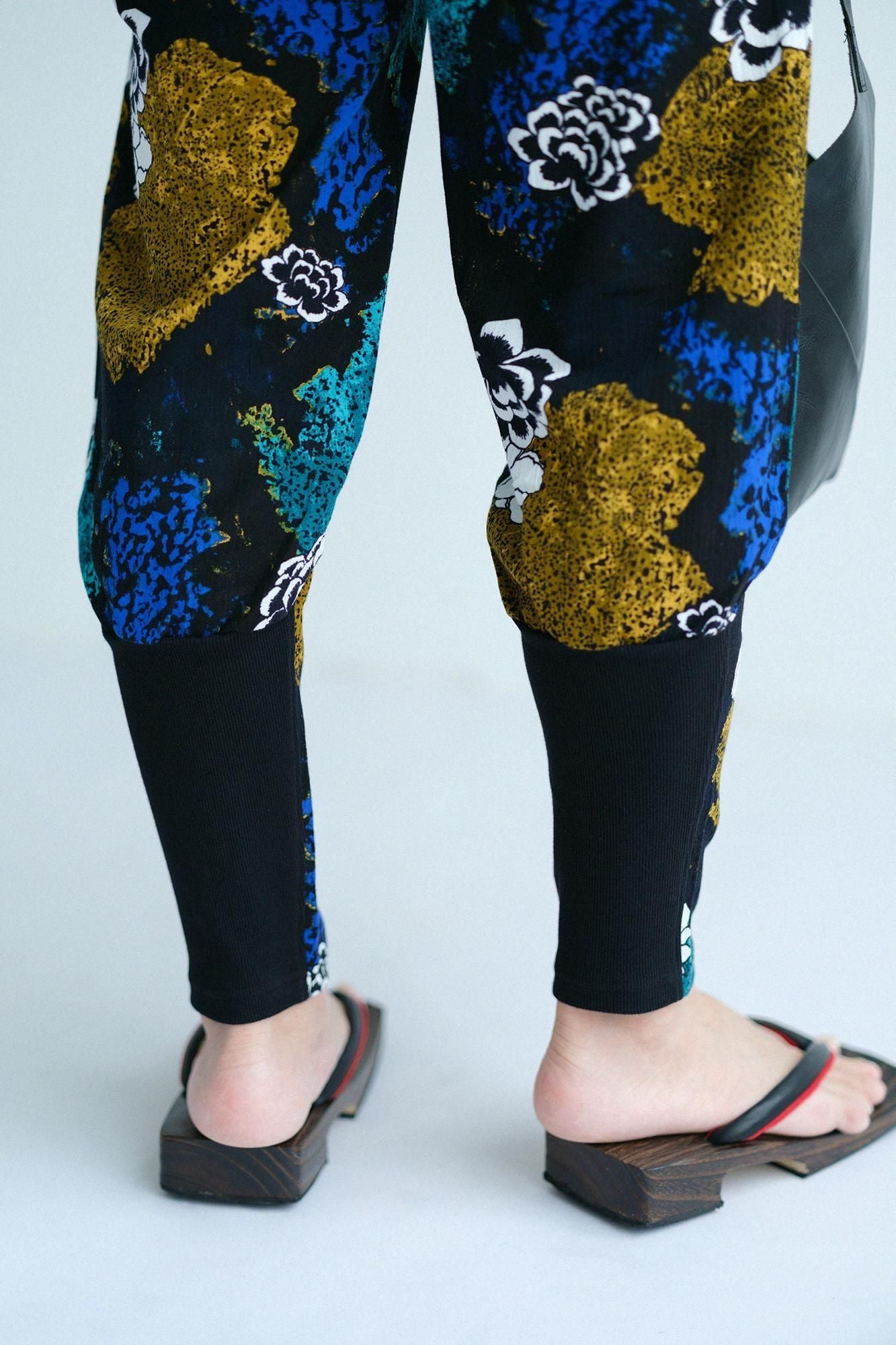 Chizimi Cotton 20/20 Harem Pants / Gemstone