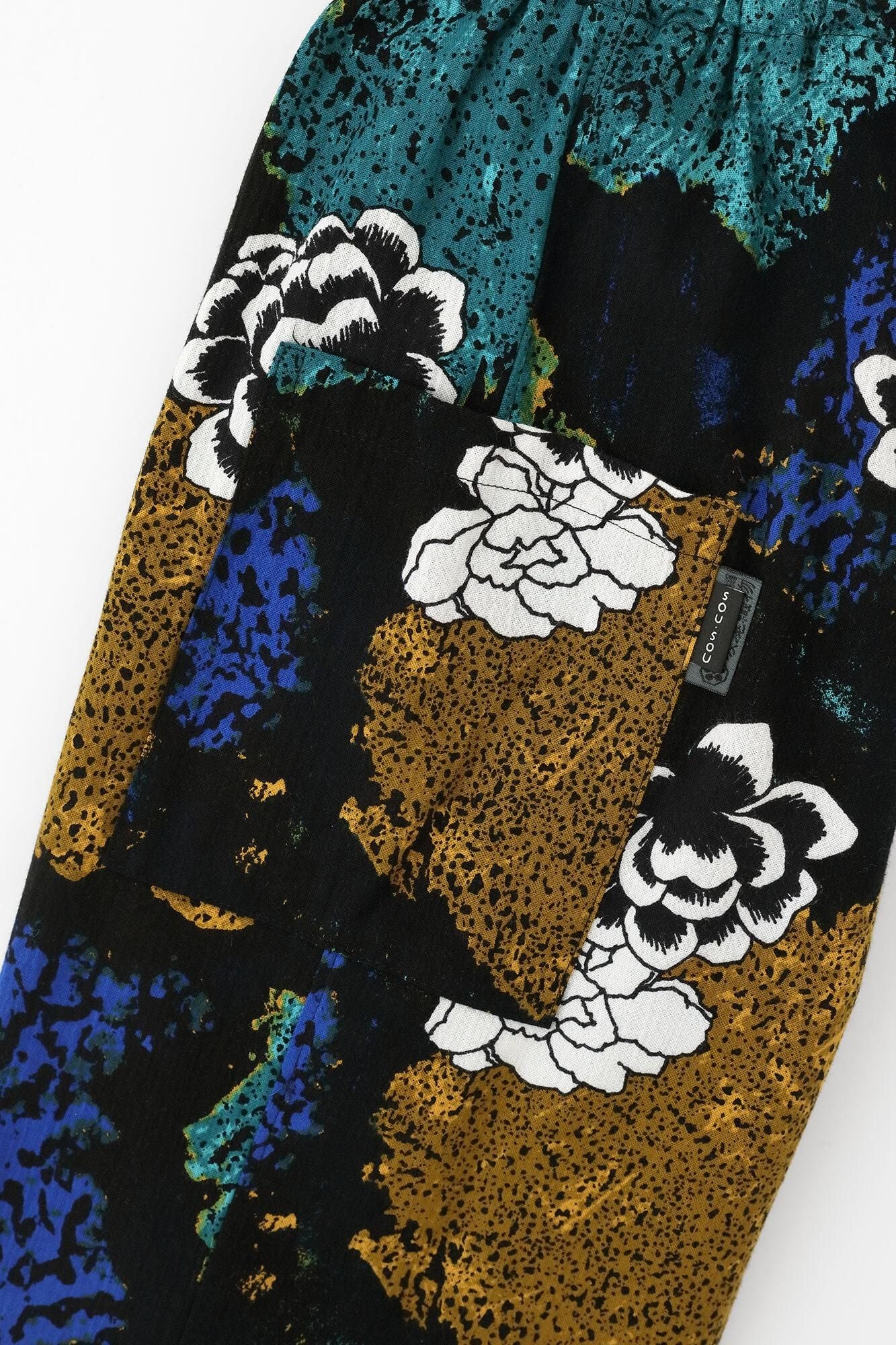 Chizimi Cotton 20/20 Harem Pants / Gemstone