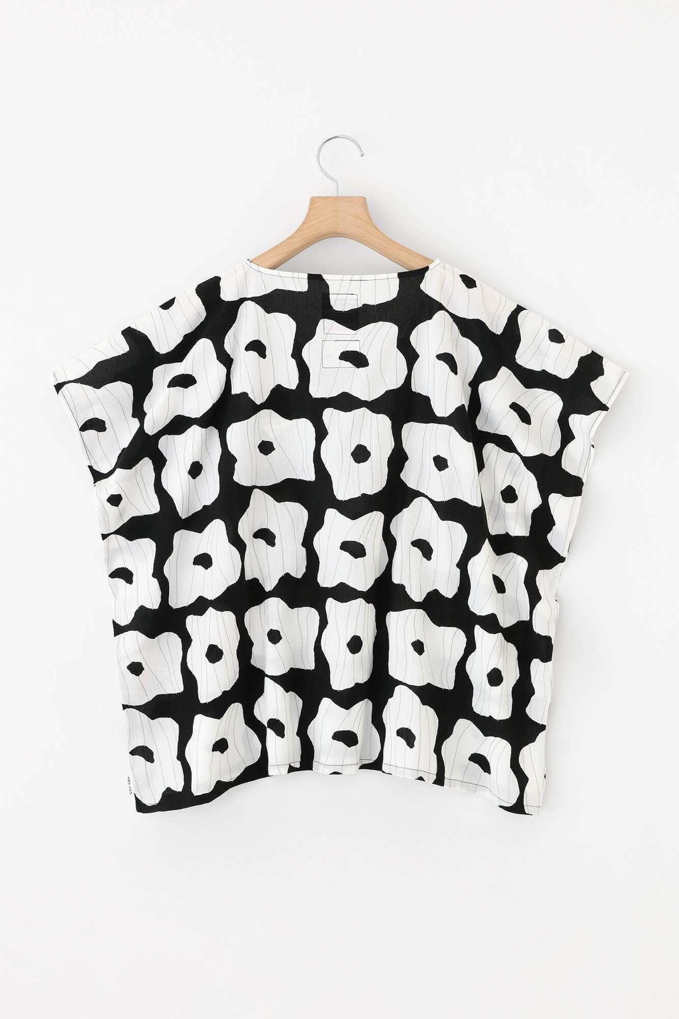 高島縮棉 20/20方形上衣/搖曳