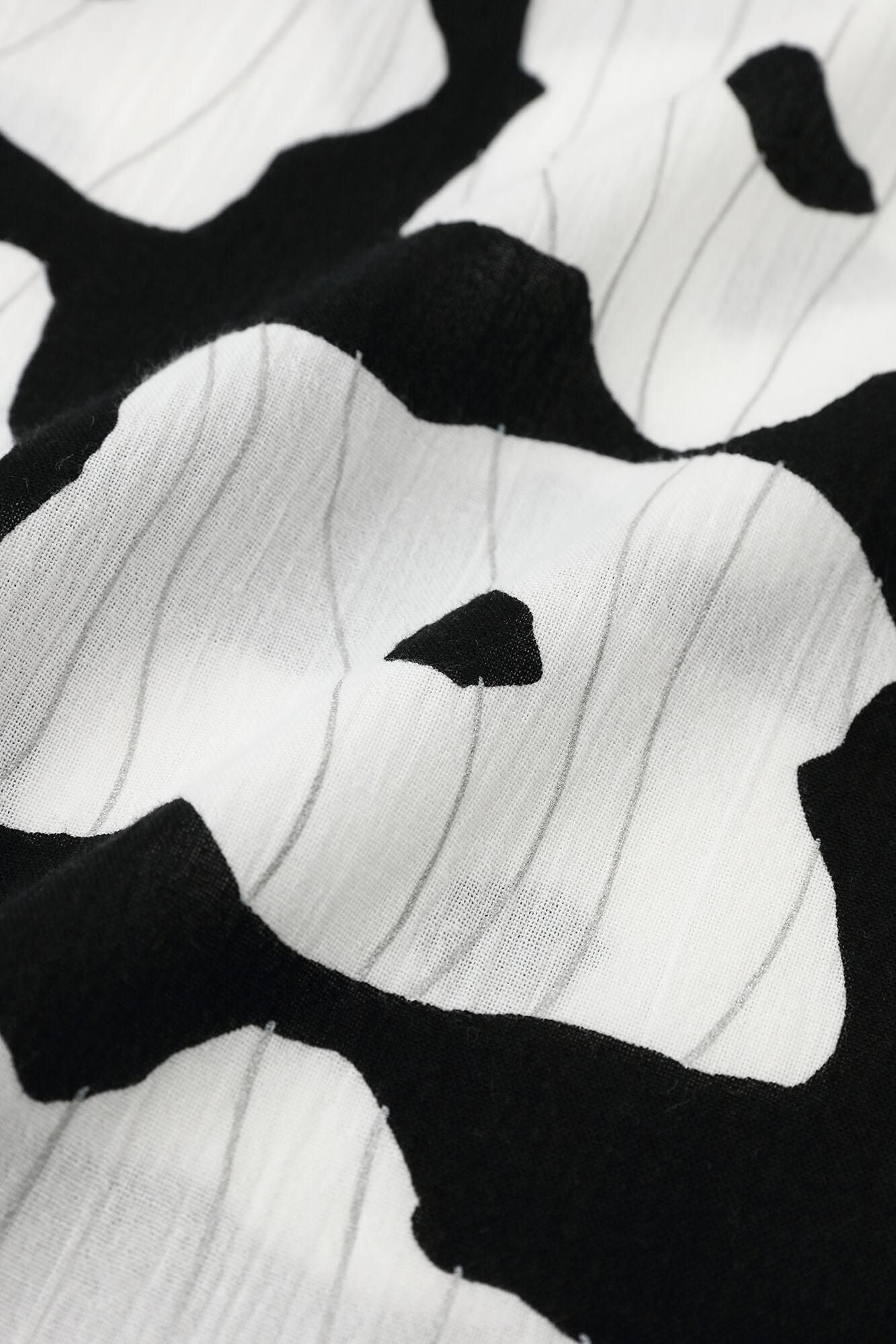 高島縮棉 20/20方形上衣/搖曳