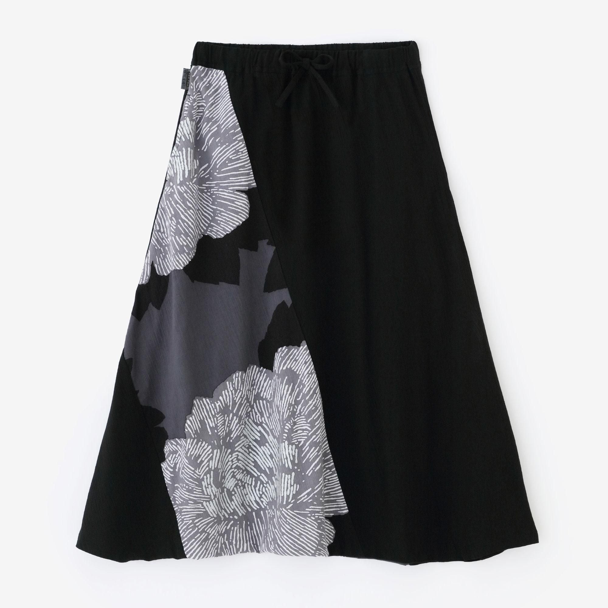 【net限定】高島縮 20/20 富士(ふじ) 2.0/濡羽色(ぬればいろ)×芍薬(しゃくやく)