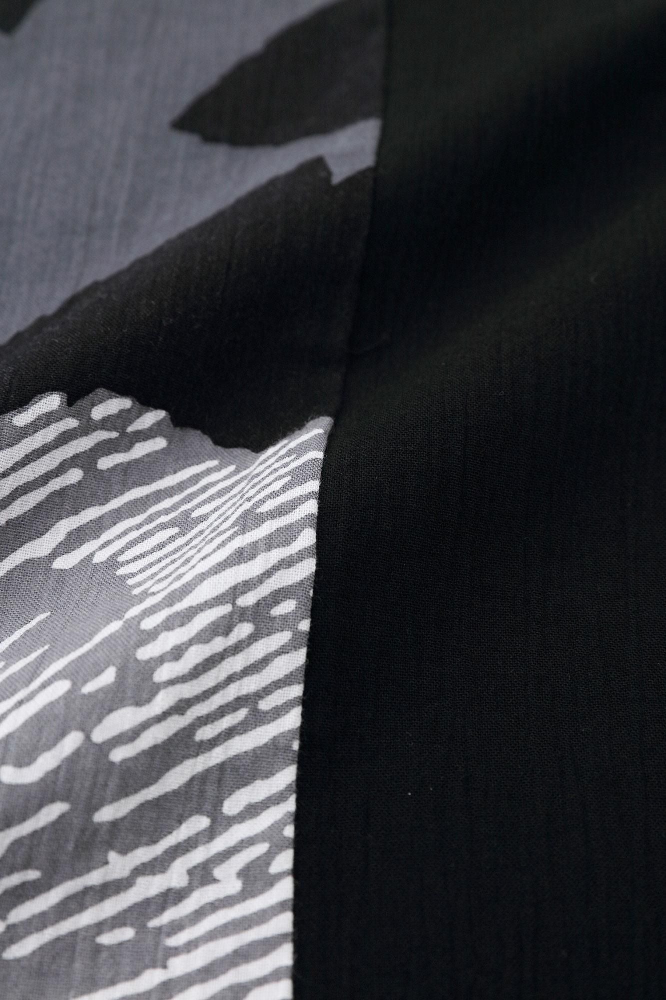 【net限定】高島縮 20/20 富士(ふじ) 2.0/濡羽色(ぬればいろ)×芍薬(しゃくやく)