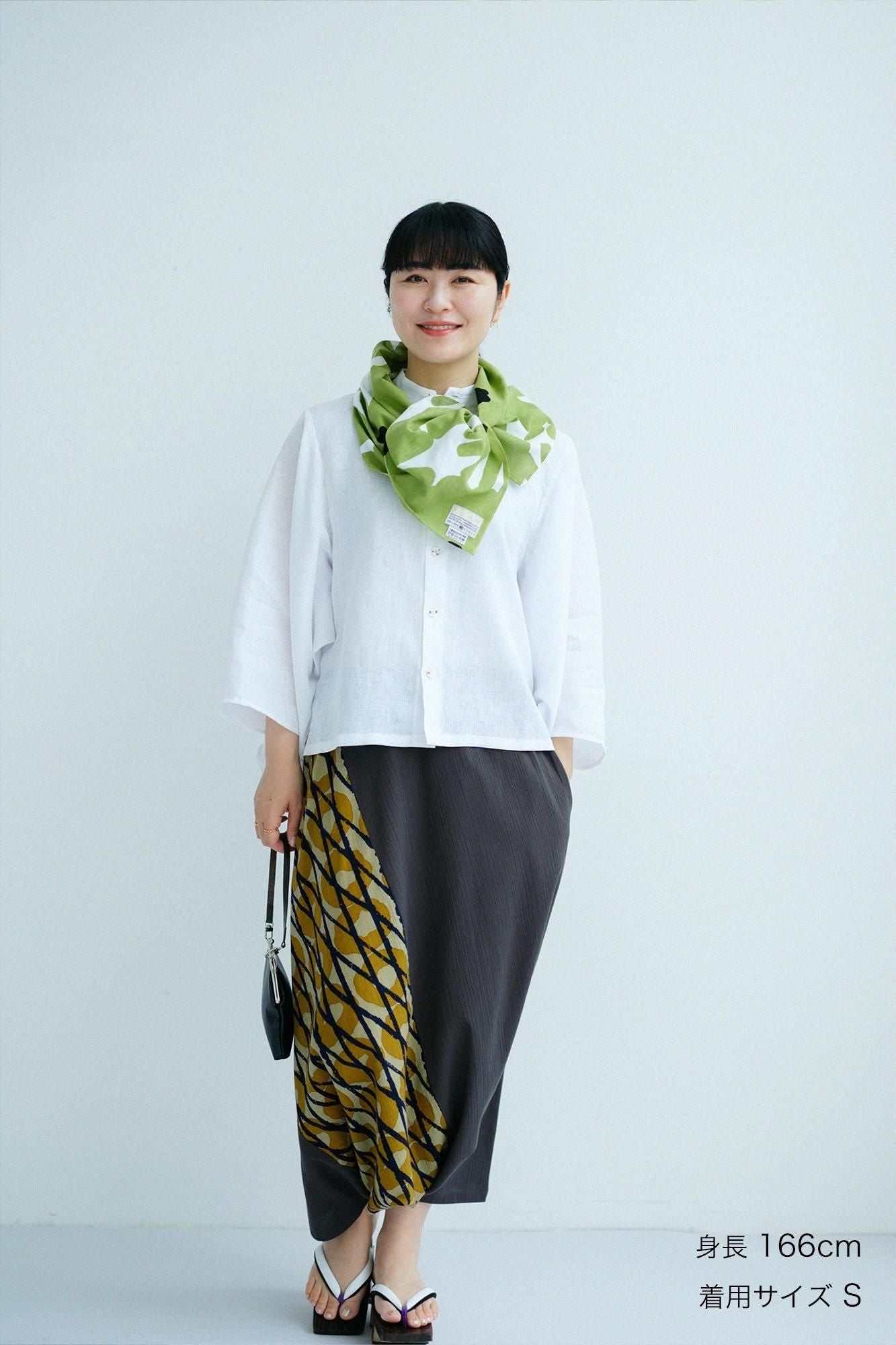 高島縮棉 20/20富士(飛鼠褲)2.0/深灰色×狂風暴雨