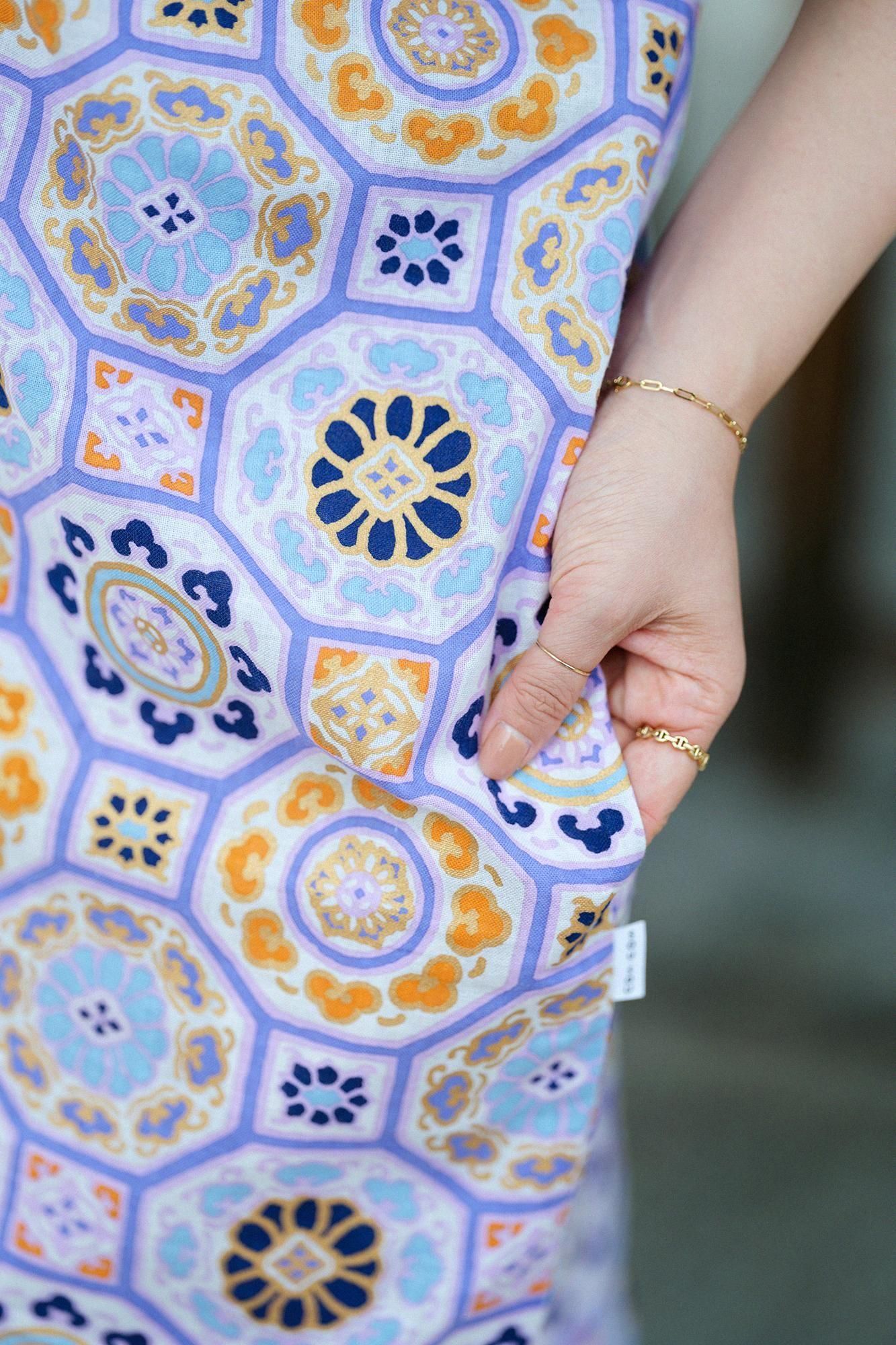 ISE棉花,文字,矩形长袍,两个尸体,辉煌的红紫木