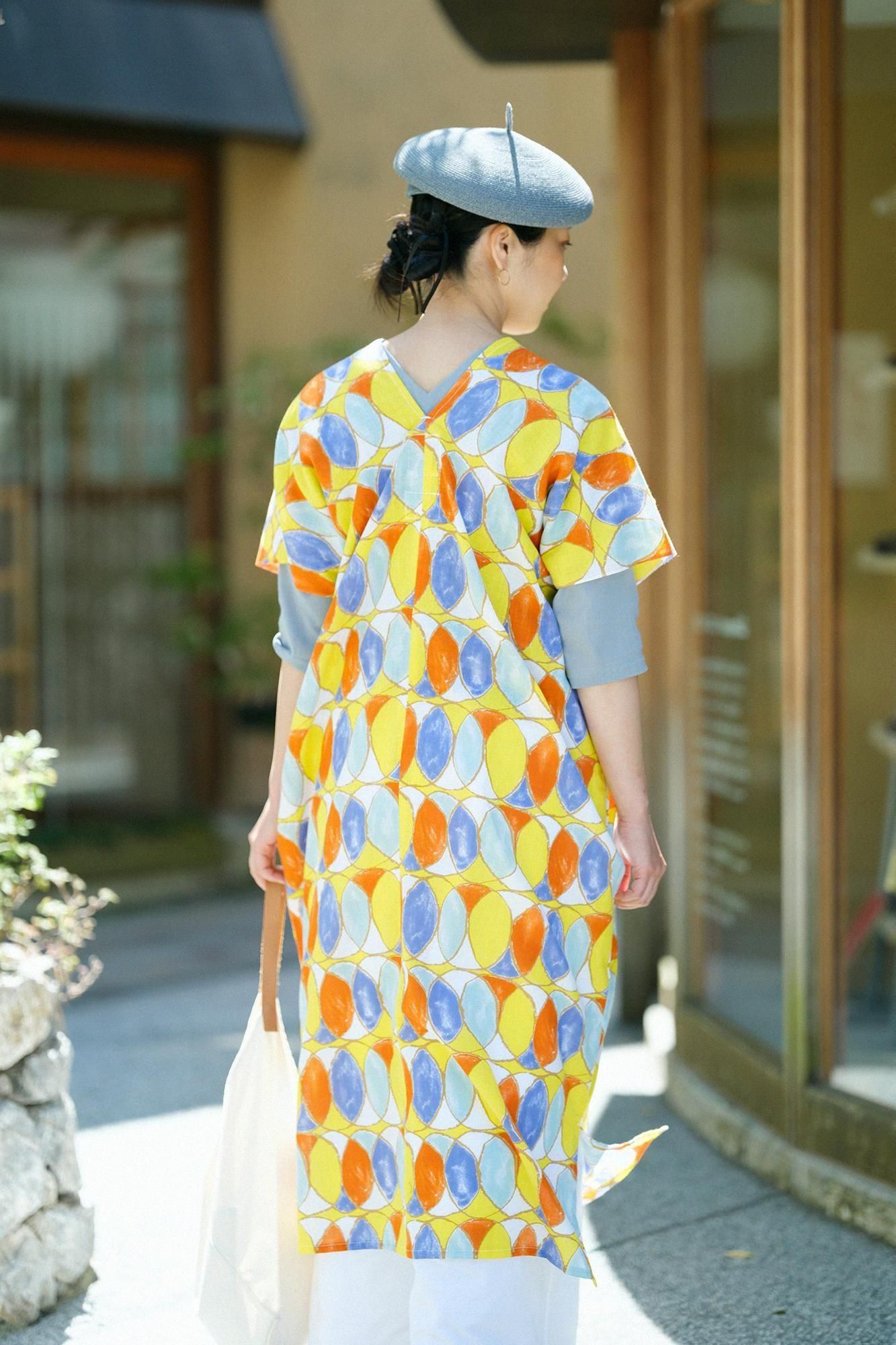 Isemomen Bun Rectangular Dress Split Joint / Linking Rings Reflection