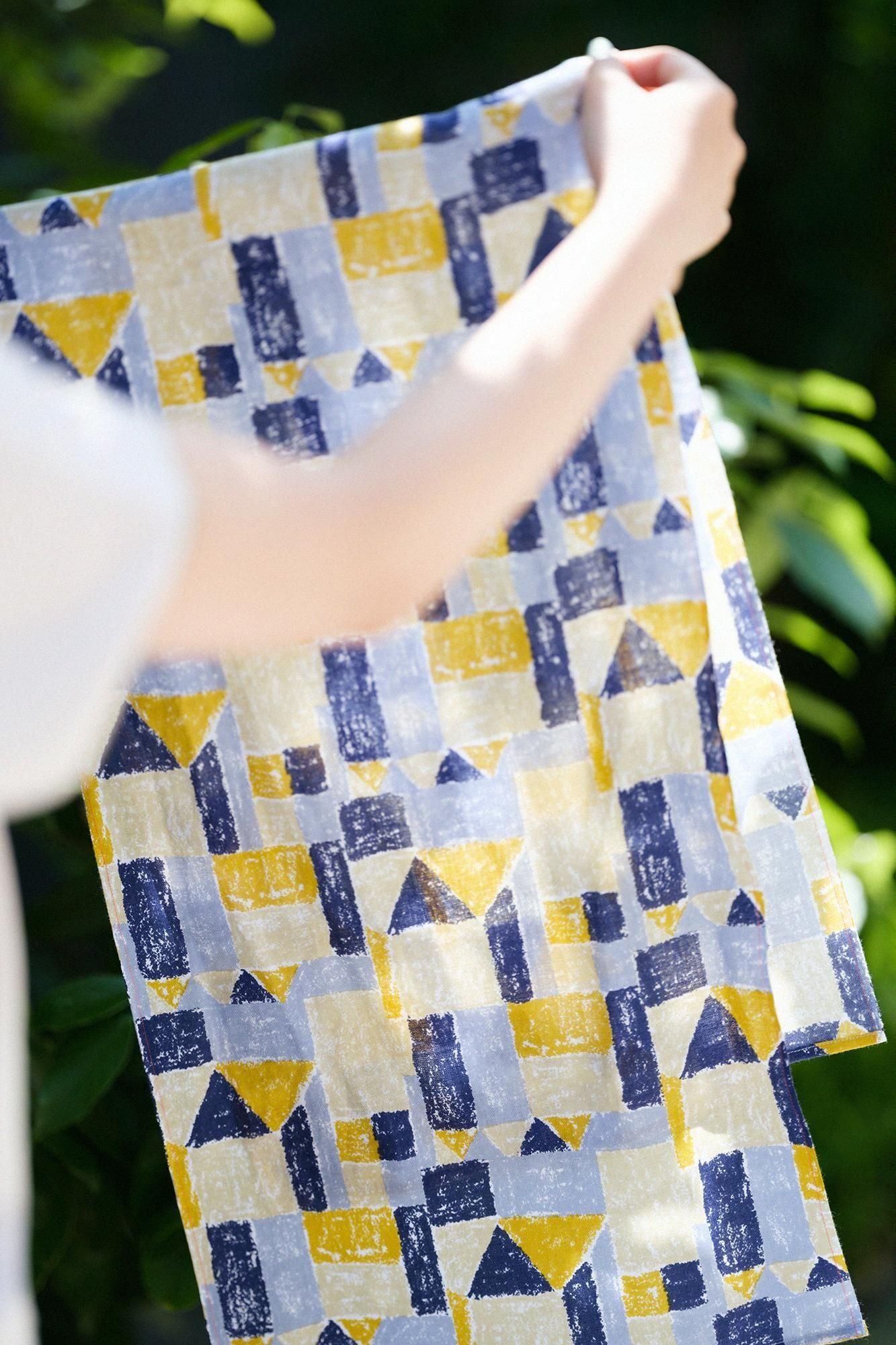 伊勢木棉 圍巾 短版/積木之家