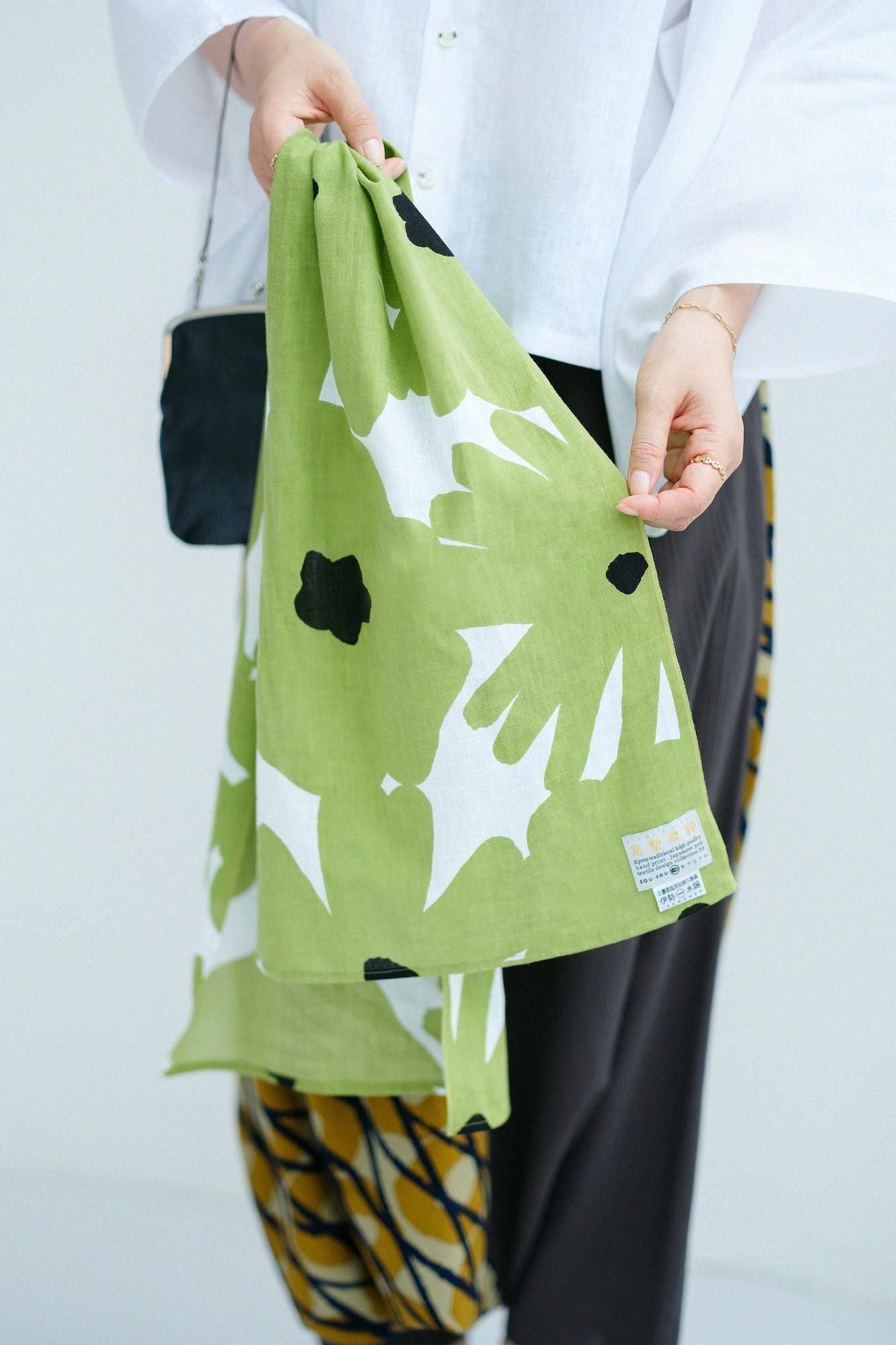 伊勢木棉 圍巾 短版/落落大方