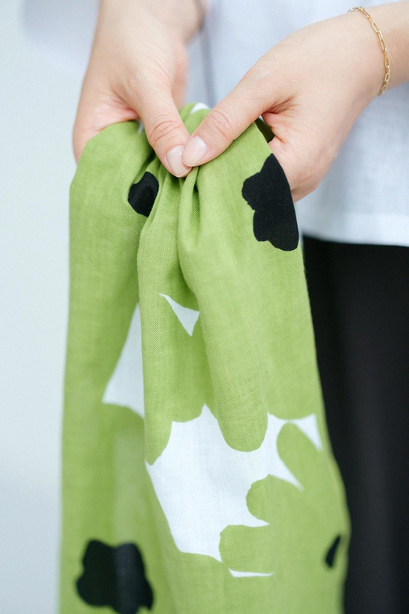 伊勢木棉 圍巾 短版/落落大方