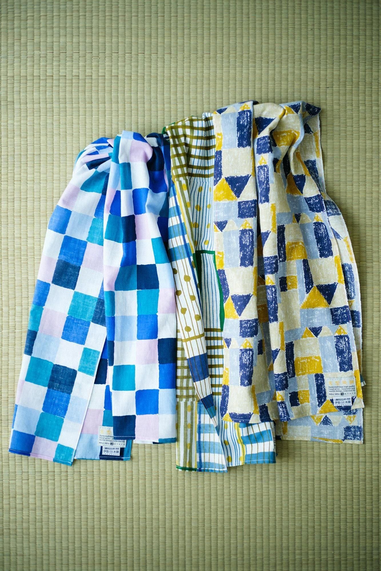 Isemomen Cotton Short Scarf / Layering