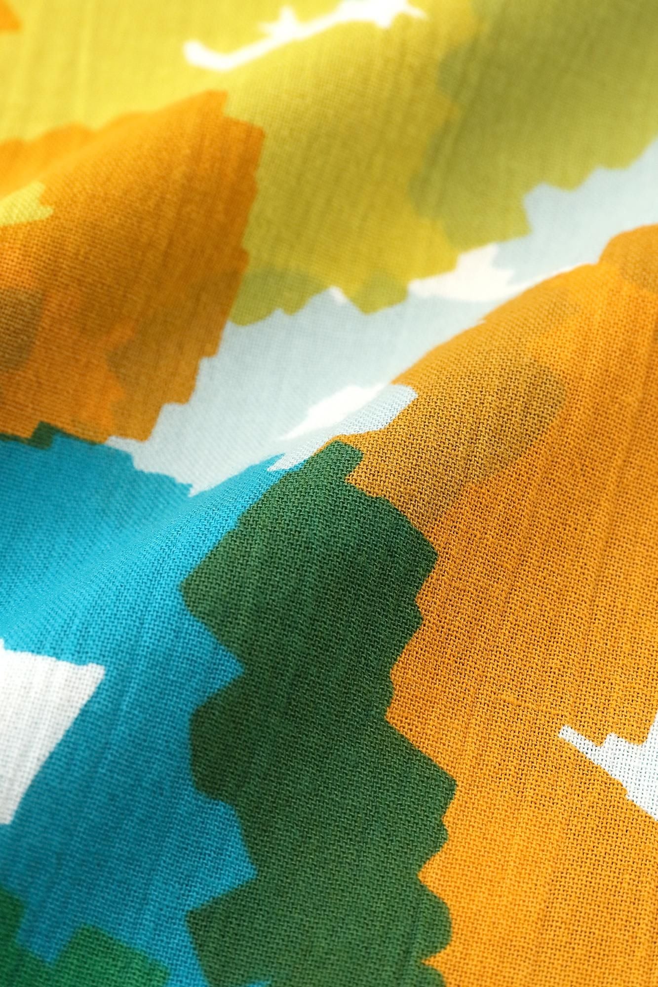 高島縮棉 20/20工人褲/盛開