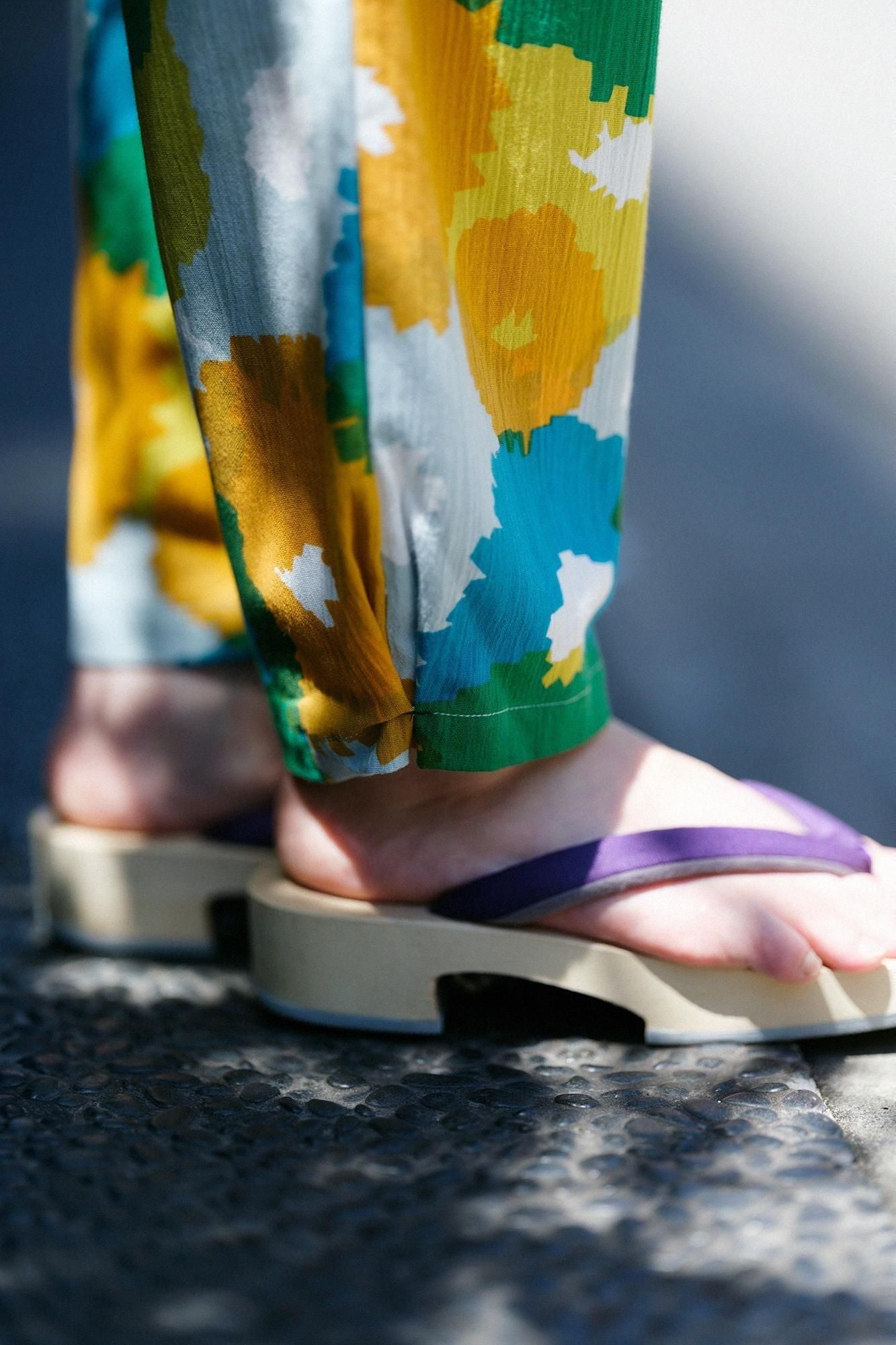 高島縮棉 20/20工人褲/盛開