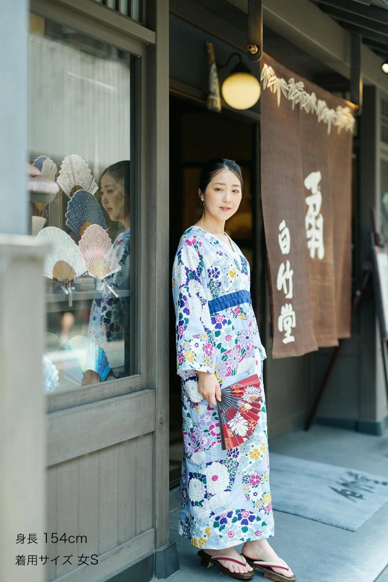 大麻,新鲜的Yukatamita/fan(ougi)ashanada