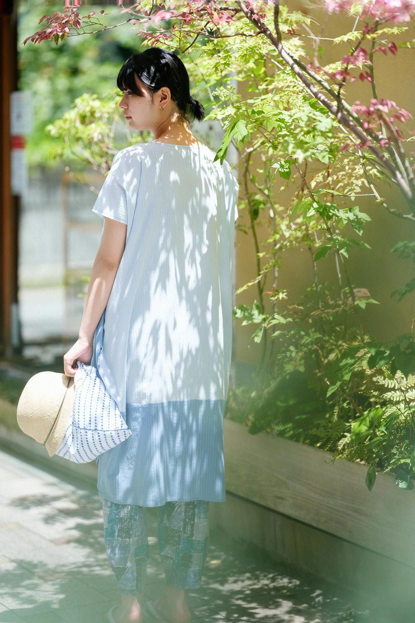 Takashima Shuku 40/20 Akiha矩形服装(ChoHokei)组/Geppakku X Minato Nezu