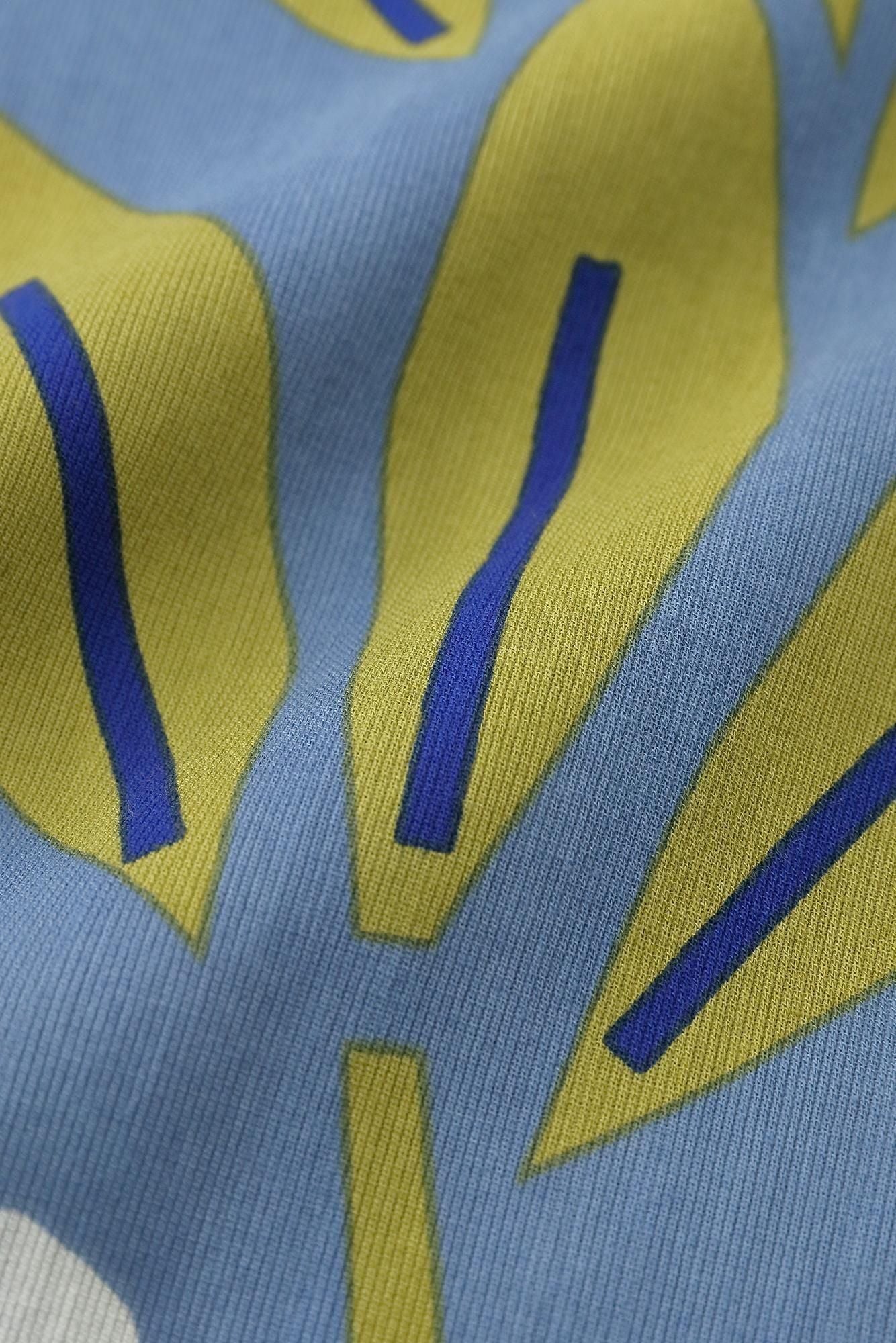 Chizimi Cotton 40/40 Skinny Pants / Nandina Bamboo