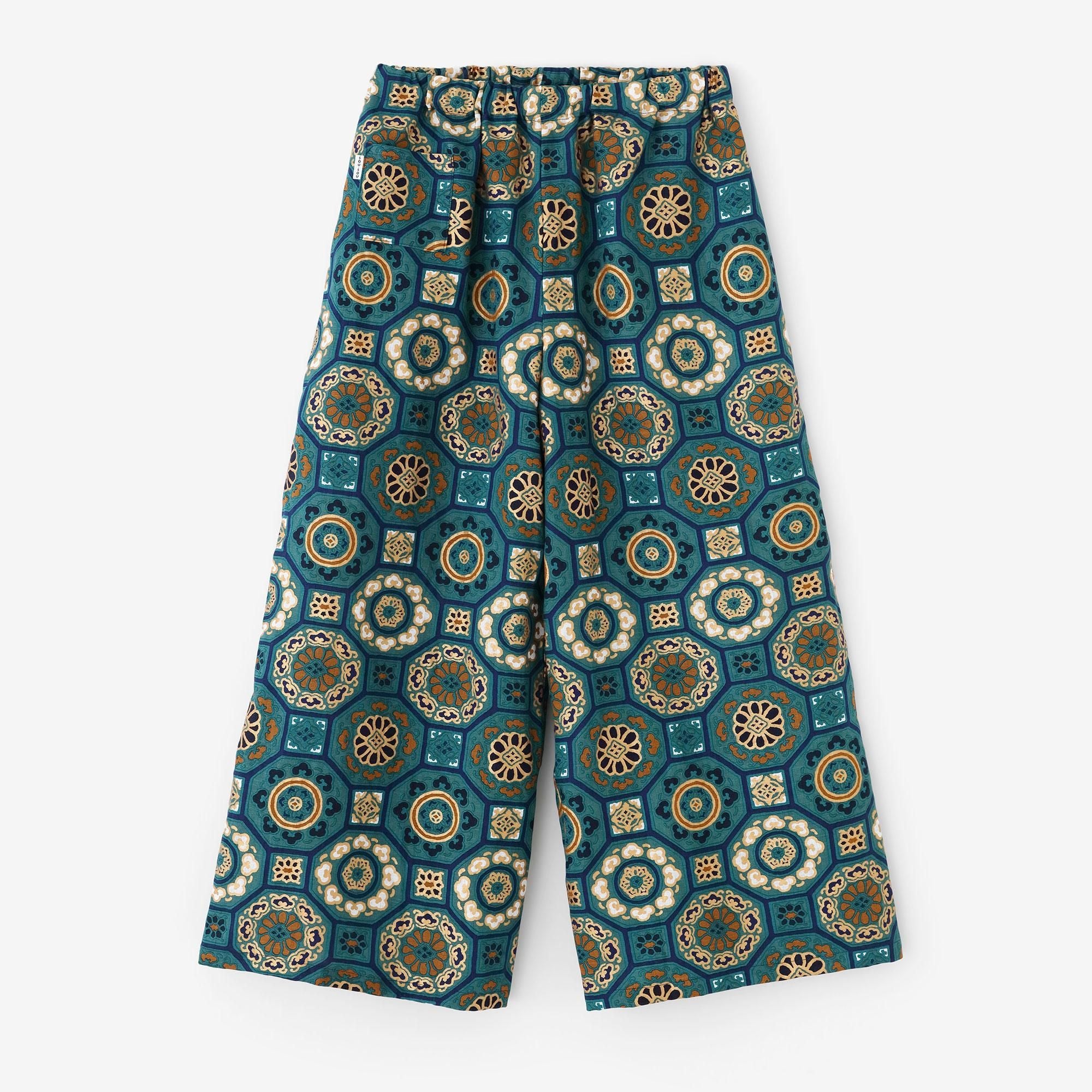 Chanvre, large, monpe / glorieux, vert vert