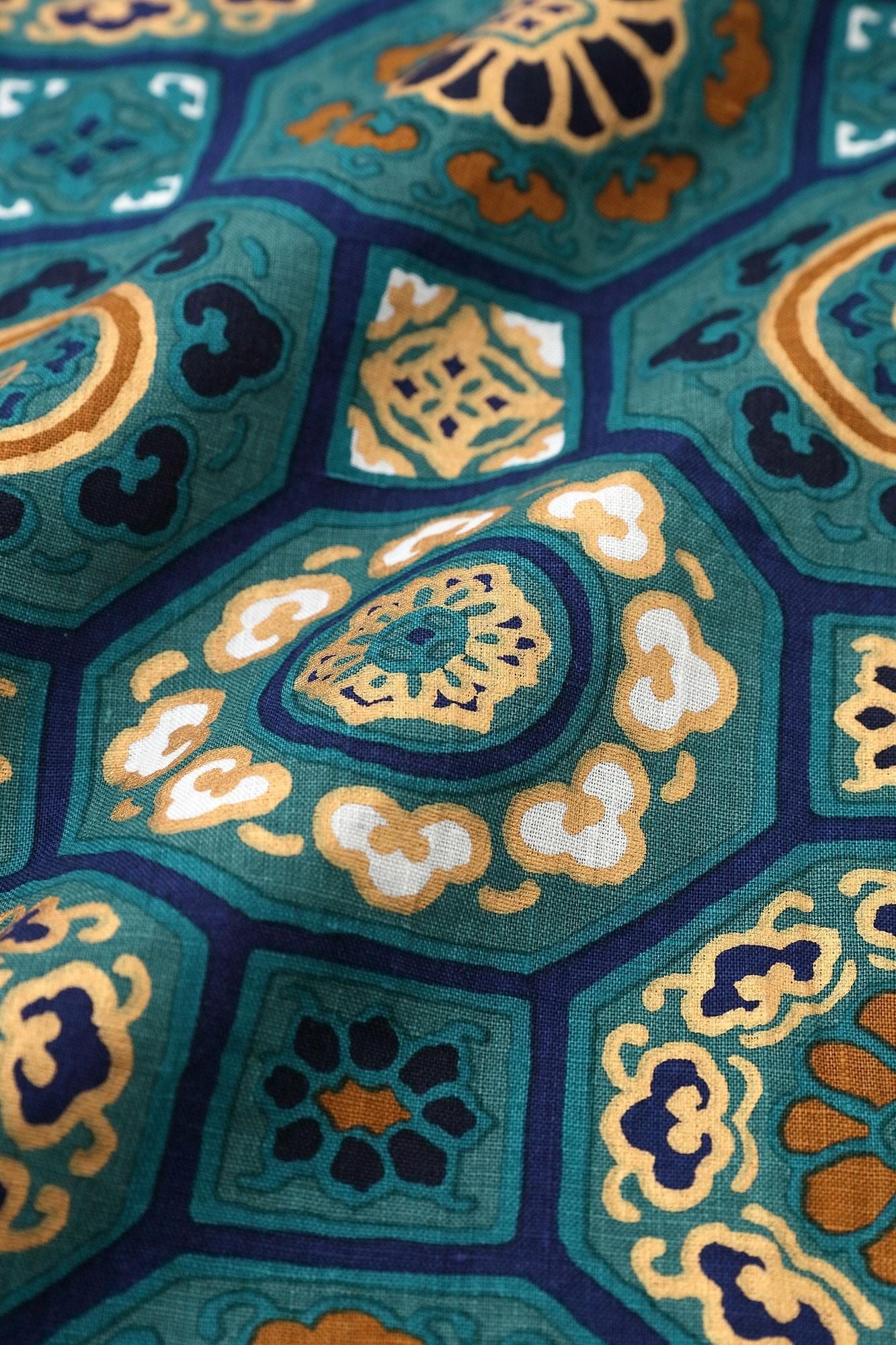 Chanvre, large, monpe / glorieux, vert vert