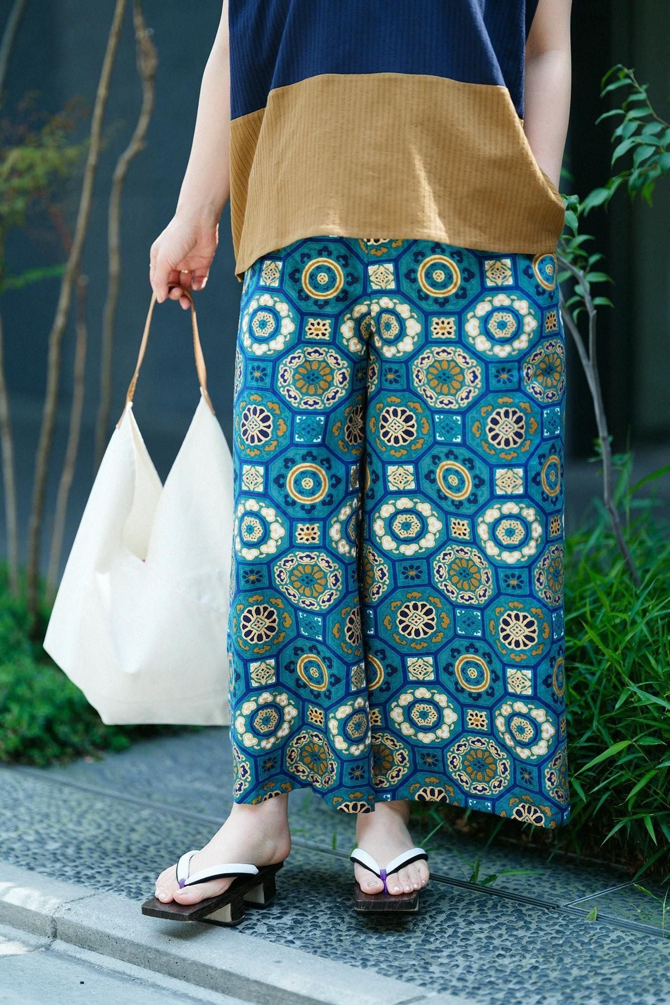 Chanvre, large, monpe / glorieux, vert vert