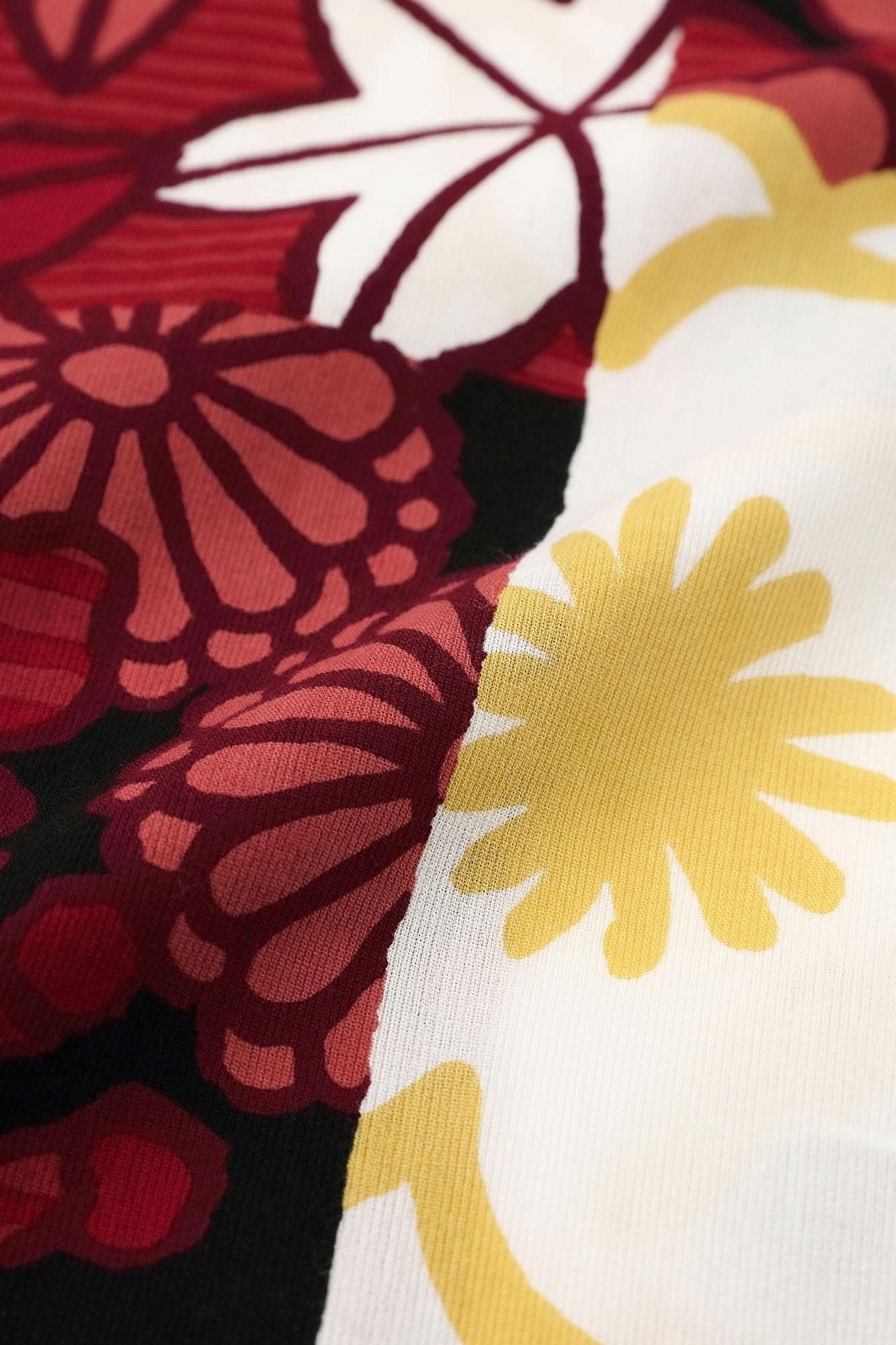 高島縮棉 40/40 短袖上衣/豪華