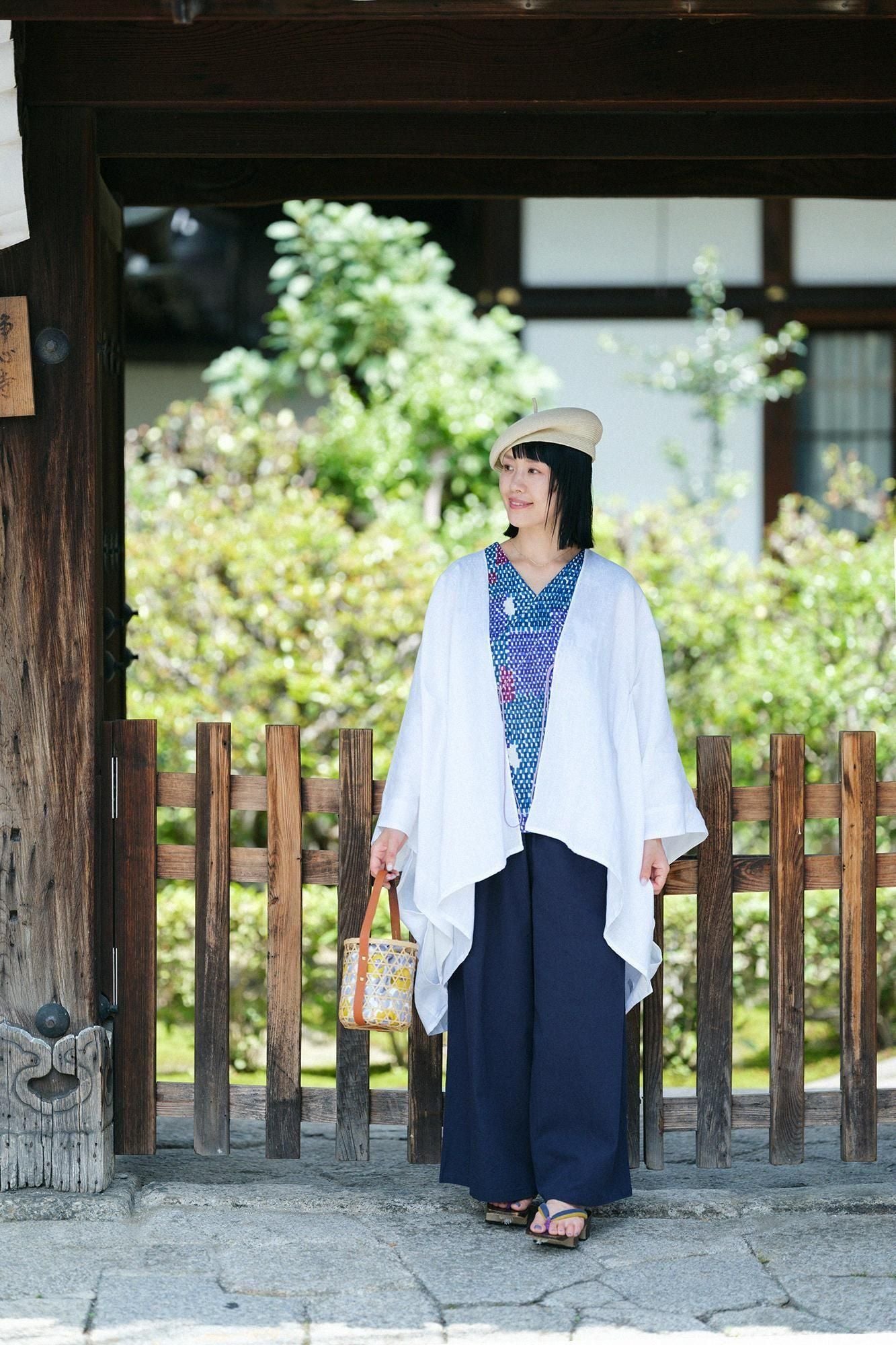 Takashima chiku 40/40未经审查的领子吉班/古代蕾丝