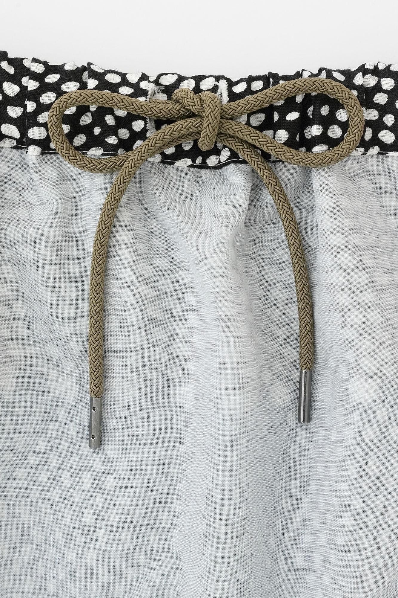 麻 長裙/點線 桂