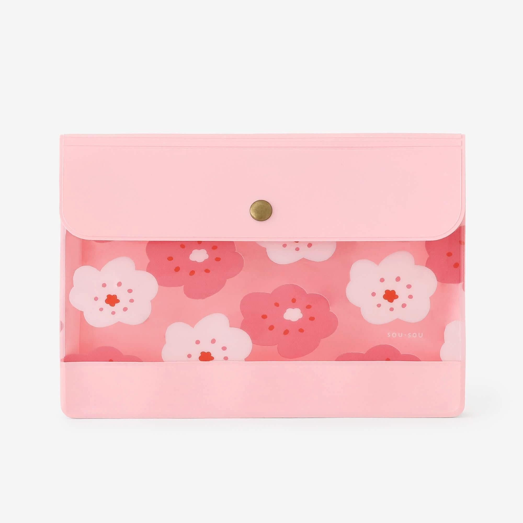 SOU・SOU×Pochette PVC Institut PHP/Sourire