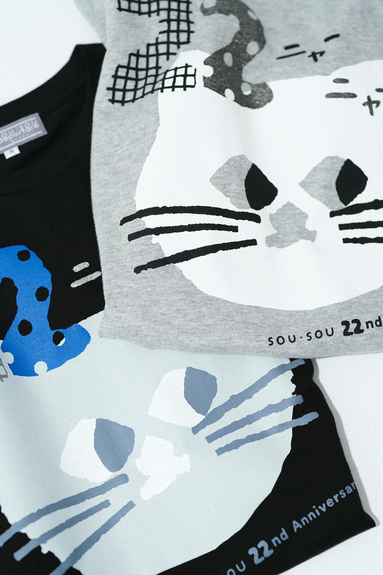 22週年紀念短袖T-shirt【5.0】/混灰色