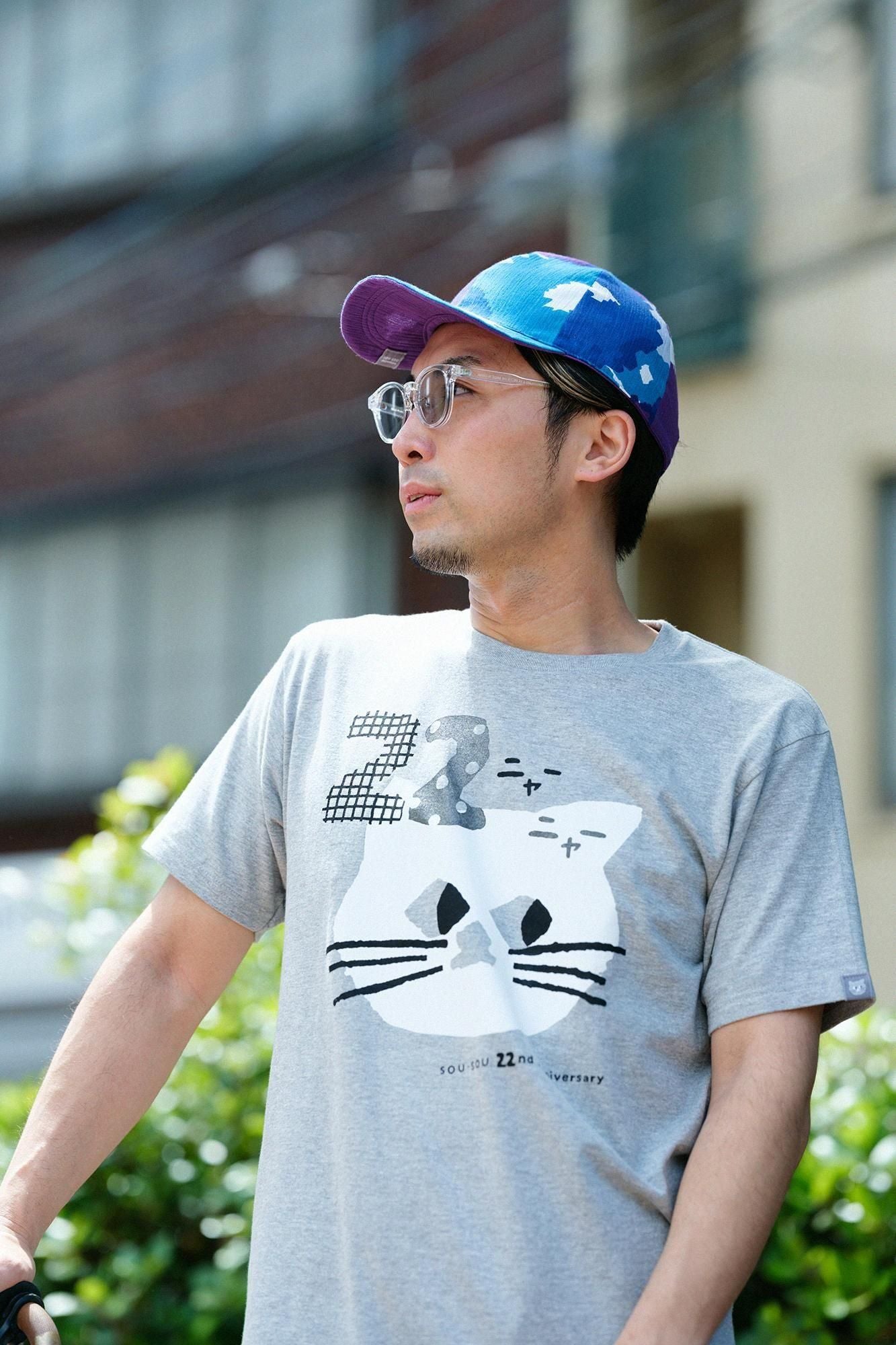 22週年紀念短袖T-shirt【5.0】/混灰色